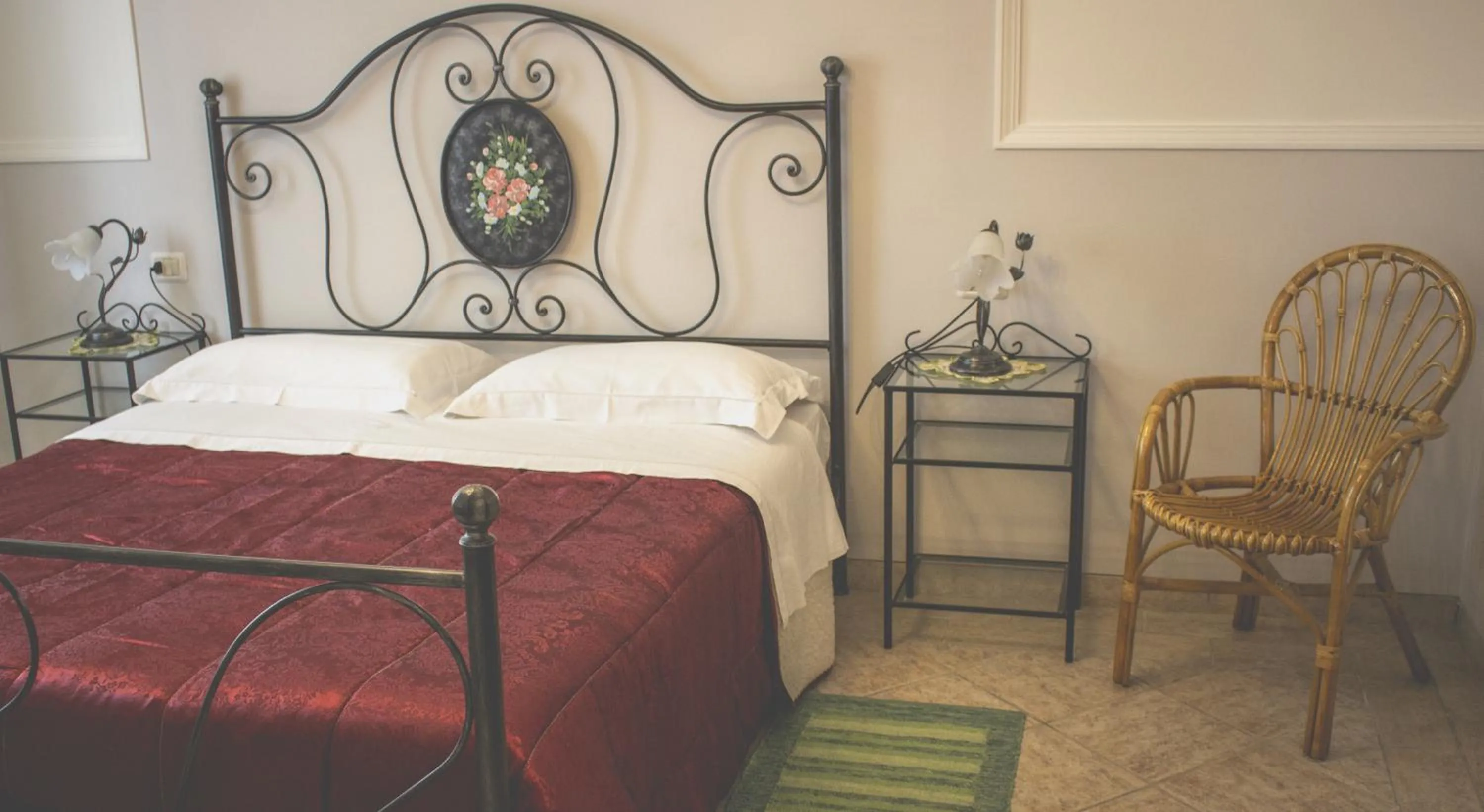 Bedroom, Bed in Residence Terra Dei Santi Country House