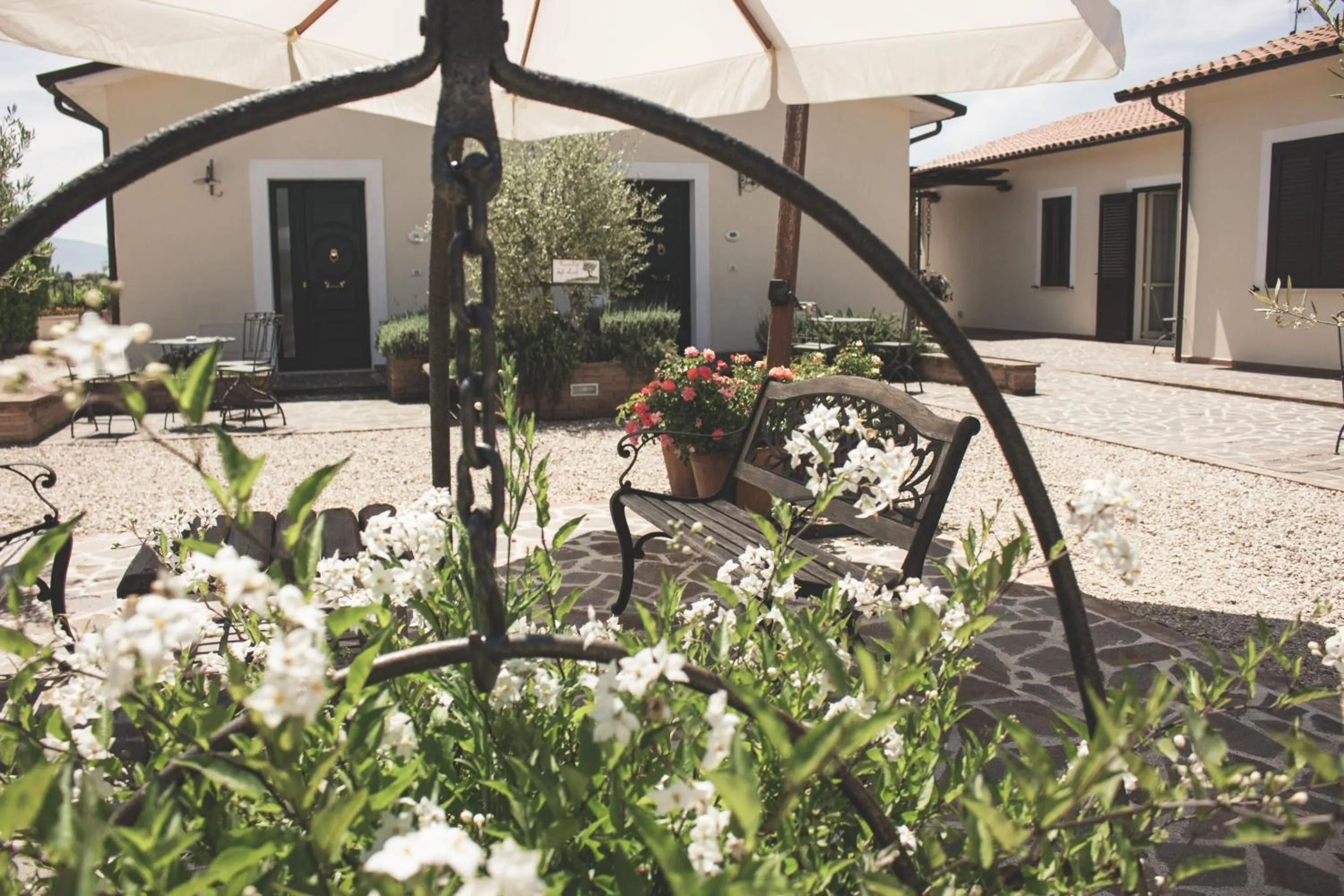 Decorative detail in Residence Terra Dei Santi Country House