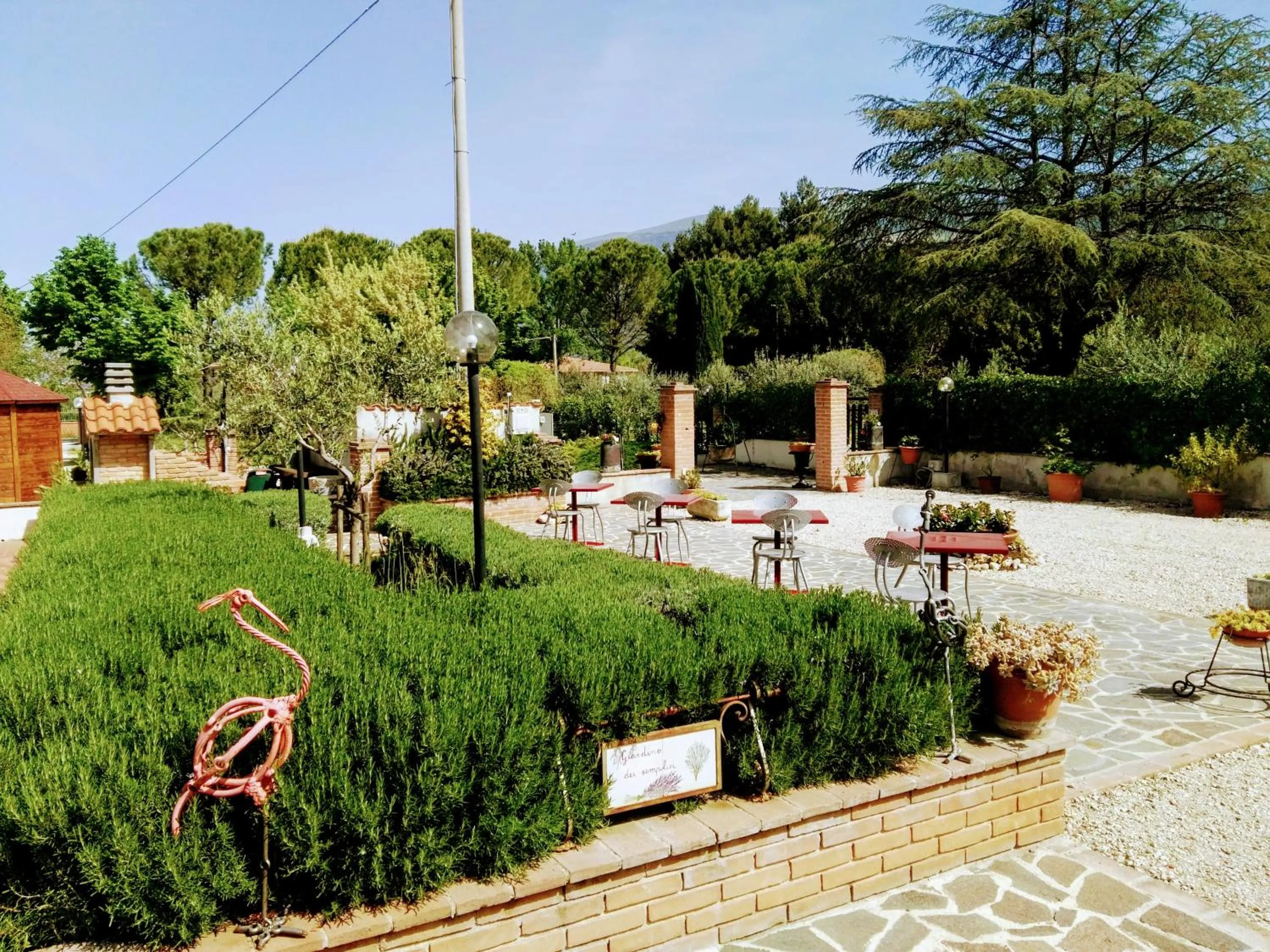 Garden view in Residence Terra Dei Santi Country House
