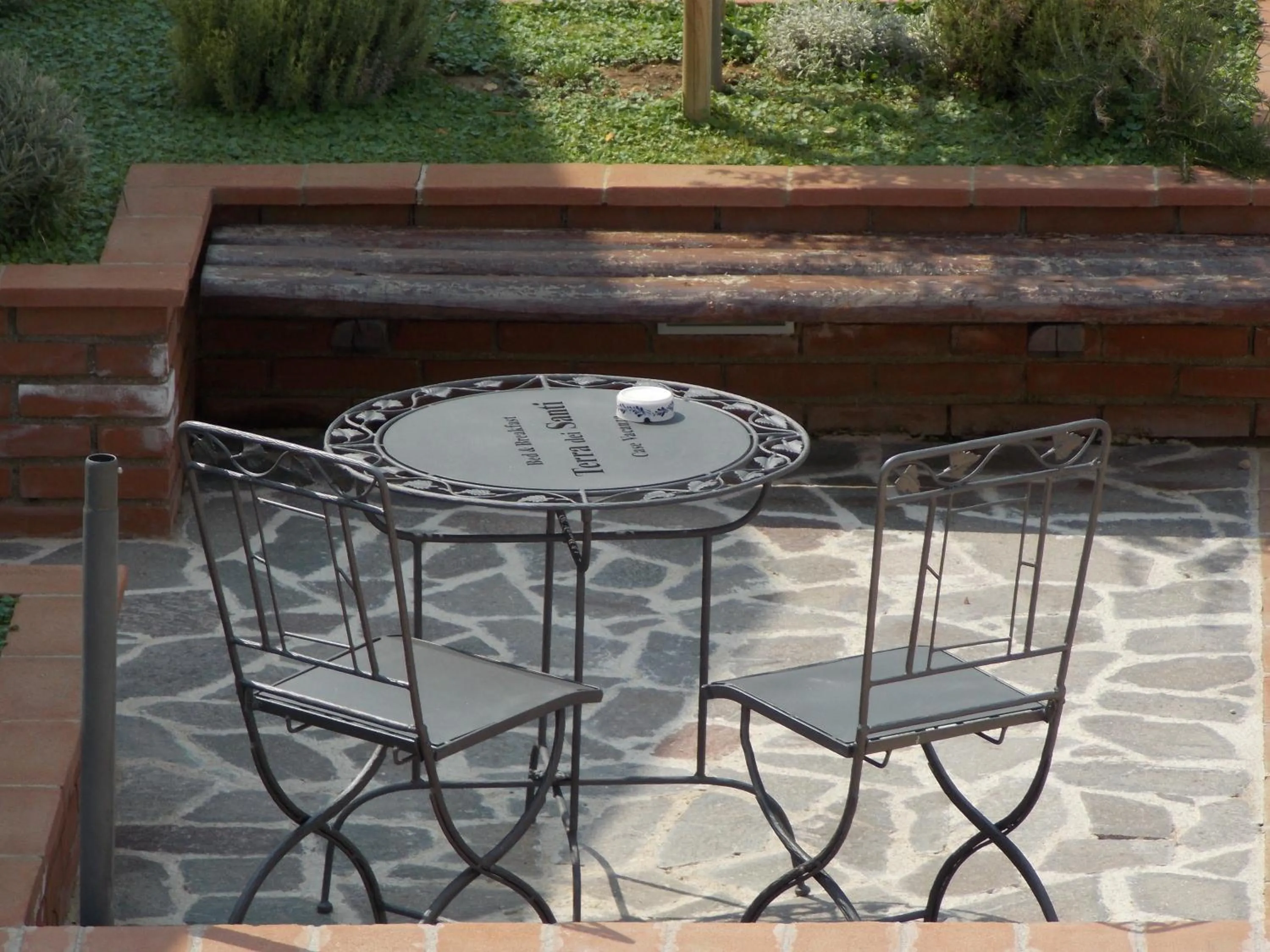 Decorative detail in Residence Terra Dei Santi Country House