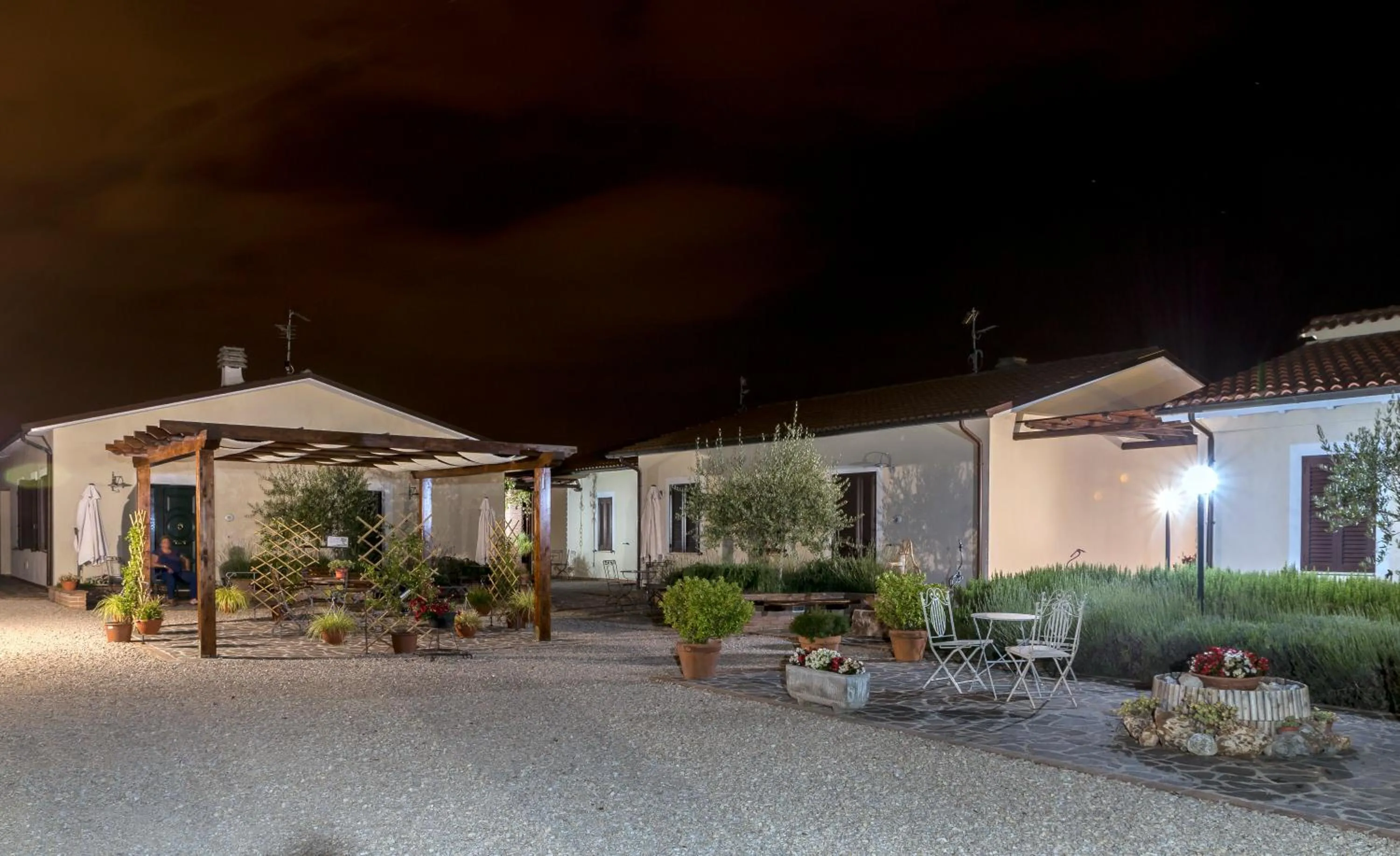 Inner courtyard view in Residence Terra Dei Santi Country House