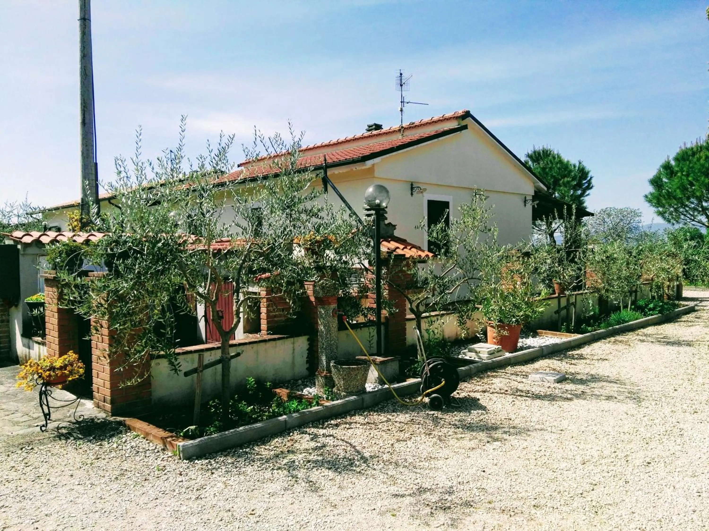 Facade/entrance in Residence Terra Dei Santi Country House