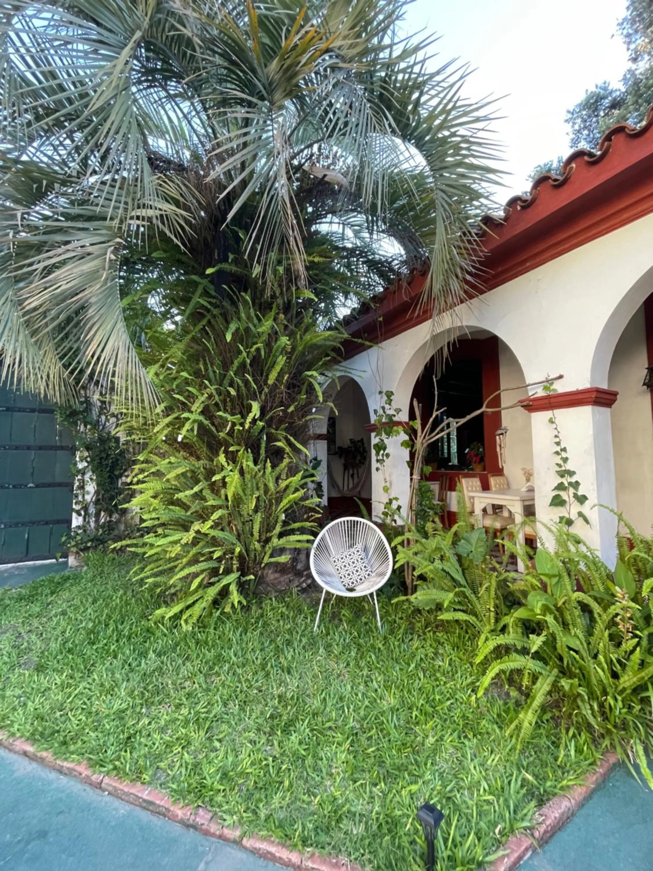 Garden in Fortin de Santa Rosa