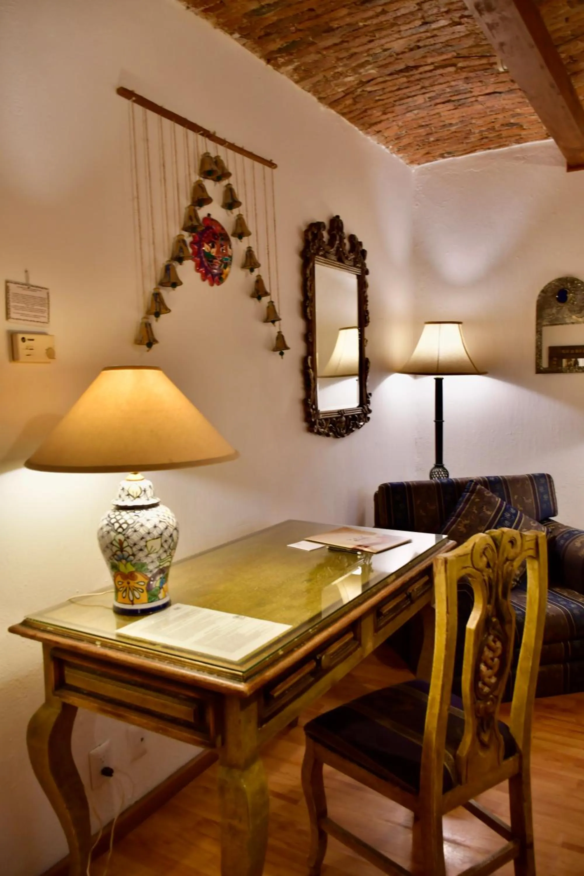 Seating area in Hotel La Mansion del Sol