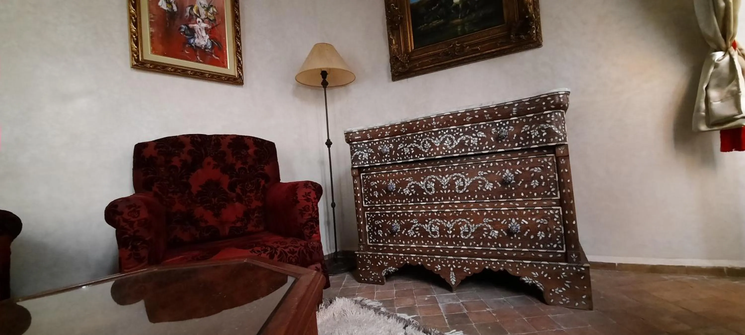 Living room in Riad Lorsya