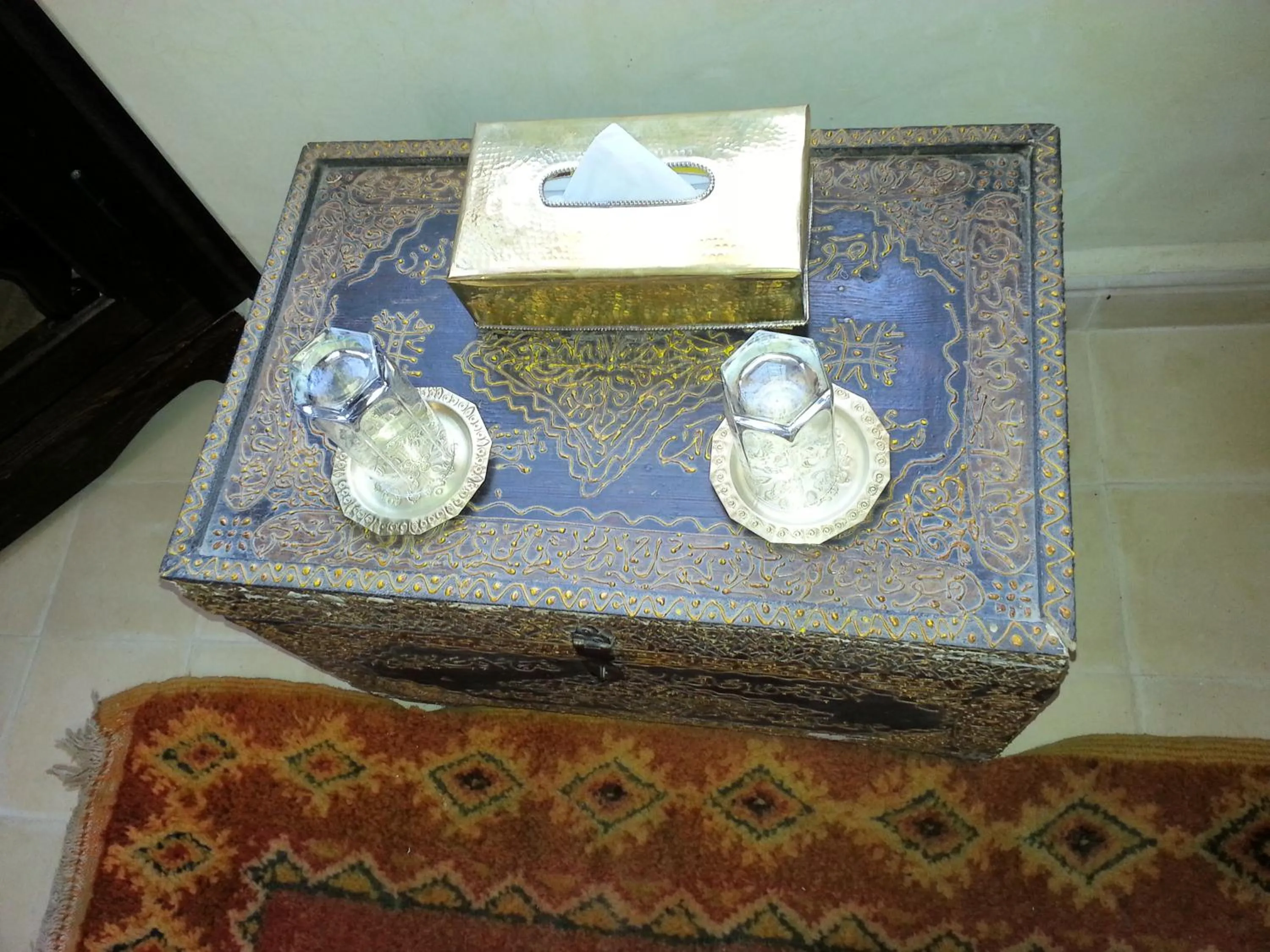 Decorative detail in Riad Lorsya