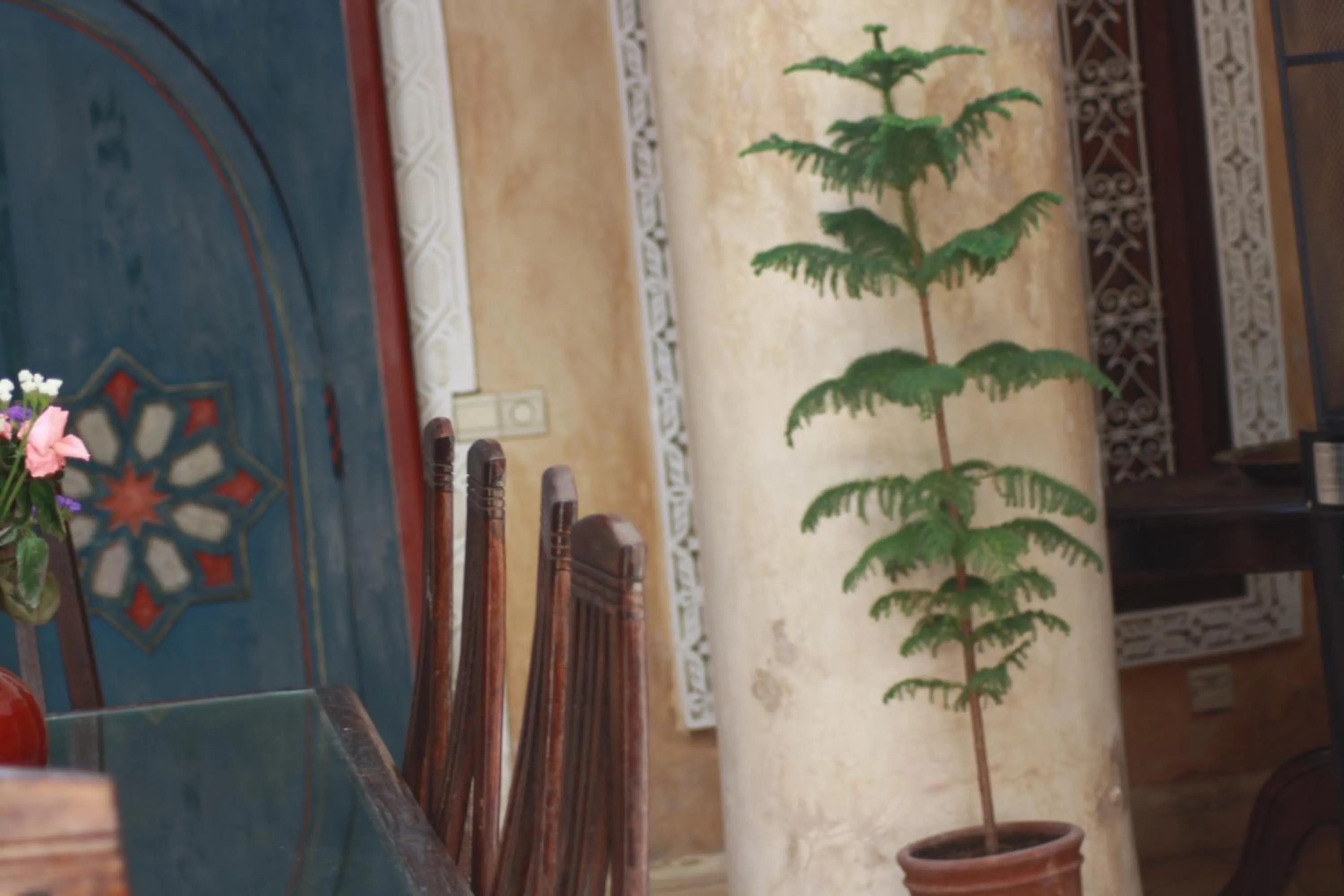 Patio in Riad Lorsya