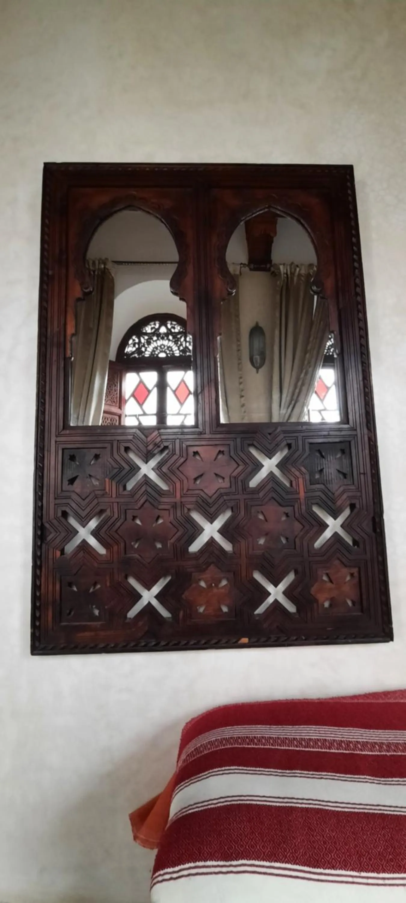 Decorative detail in Riad Lorsya