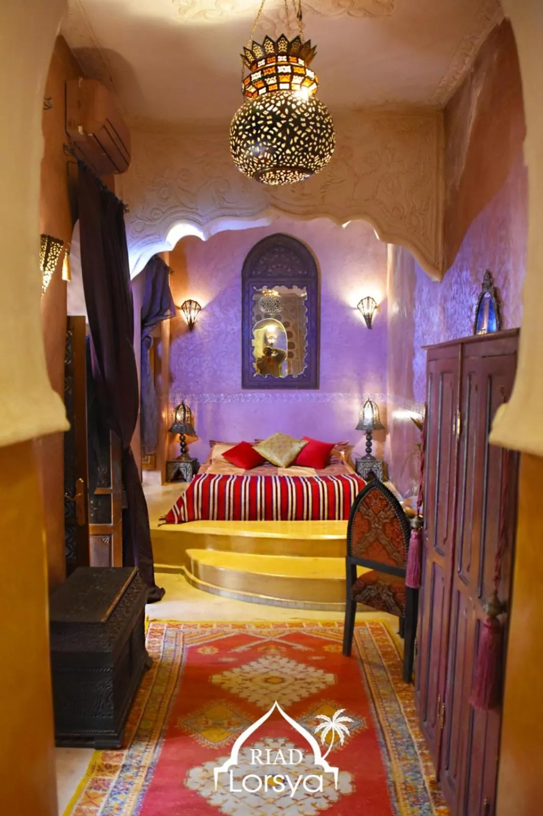 Bed in Riad Lorsya