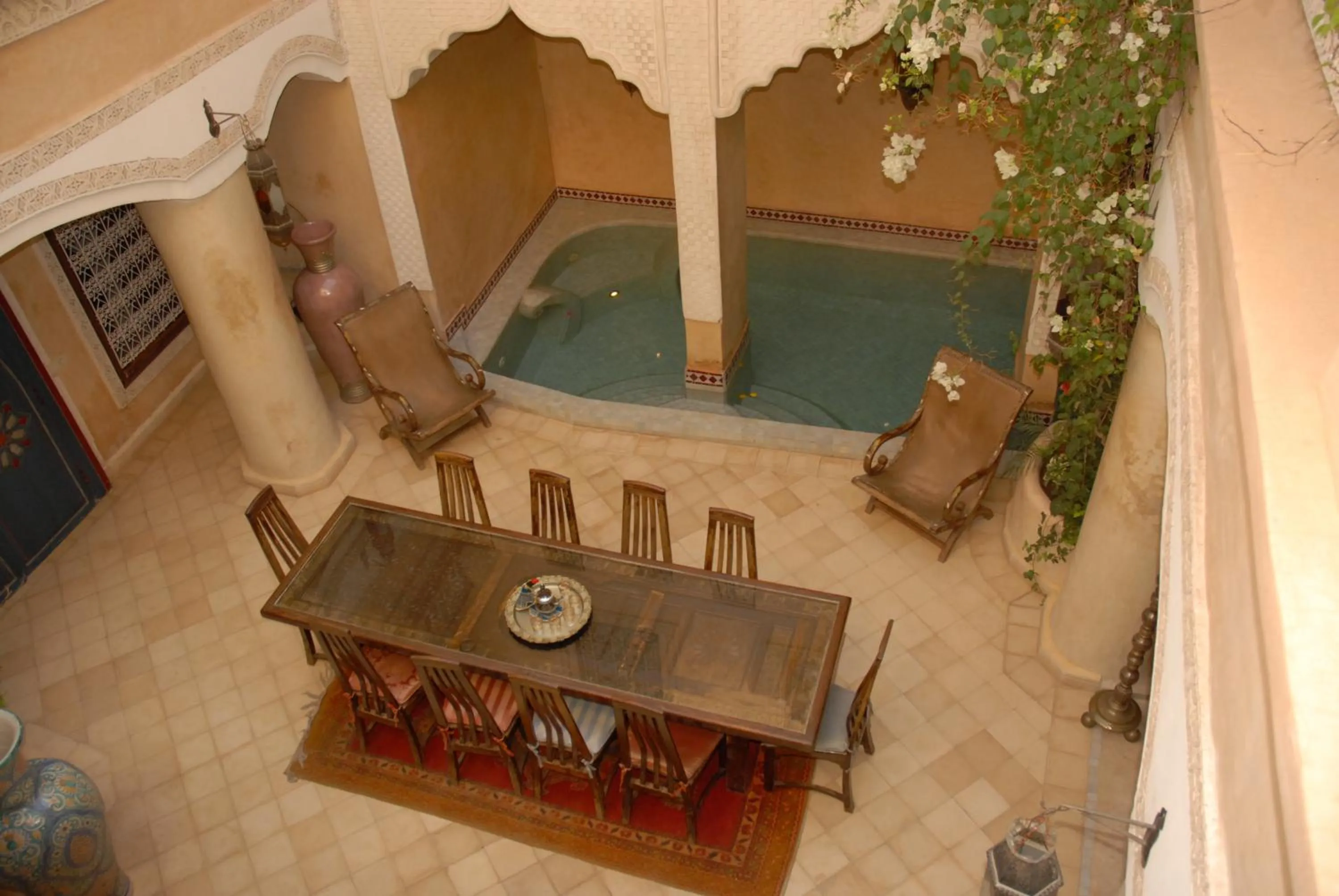 Swimming pool in Riad Lorsya
