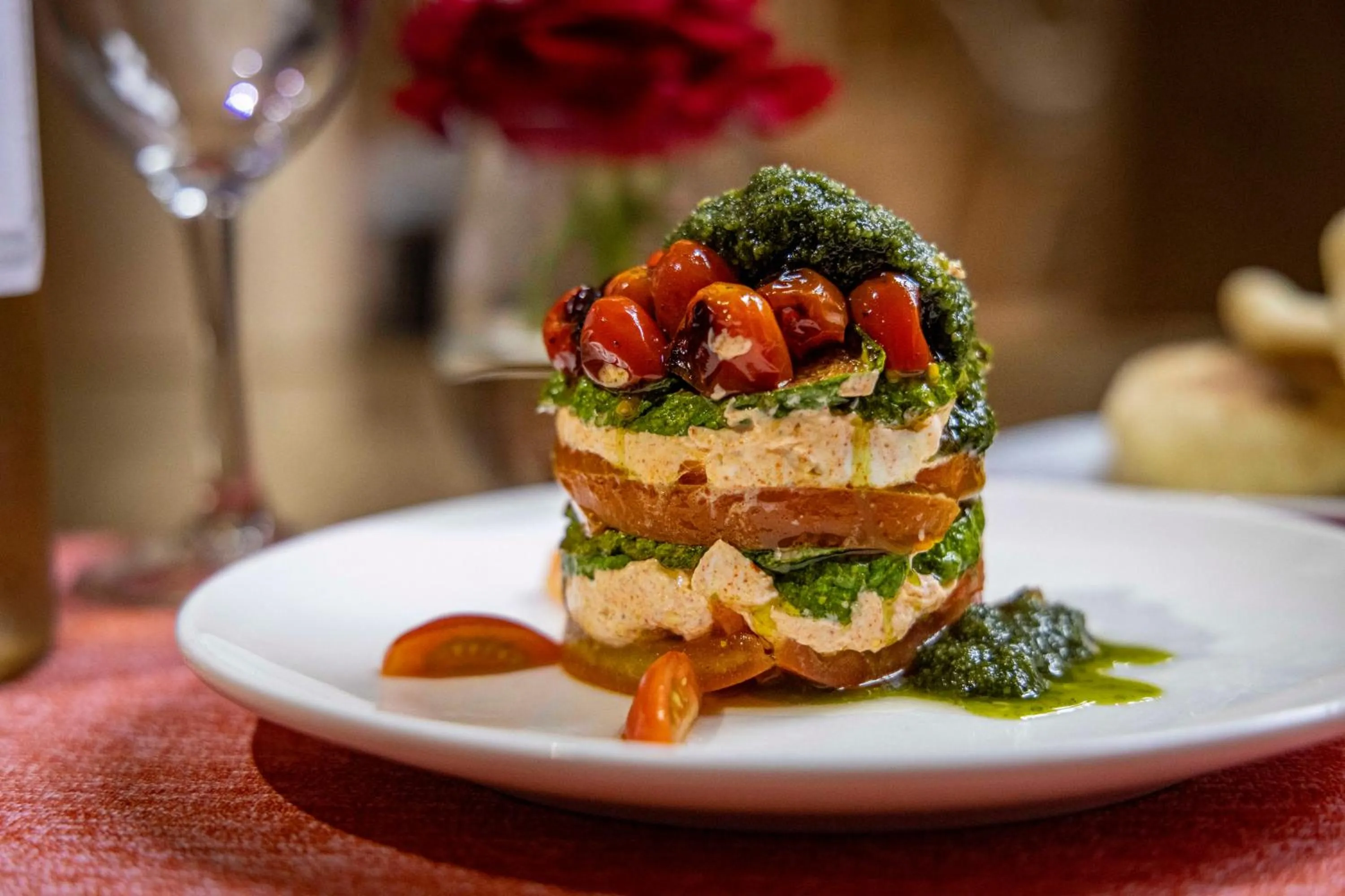 Food and drinks in La Villa Nomade