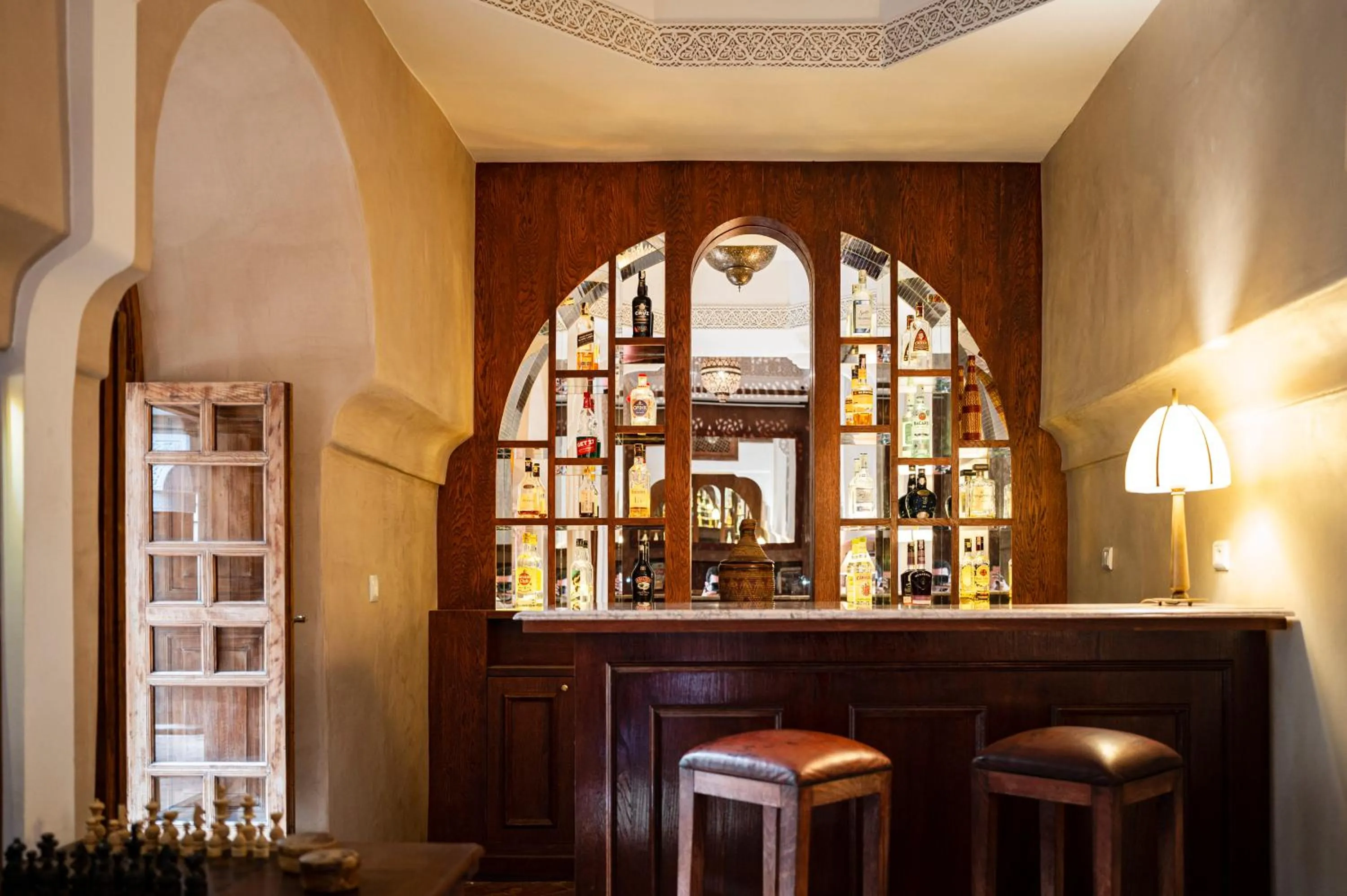 Lounge or bar in La Villa Nomade