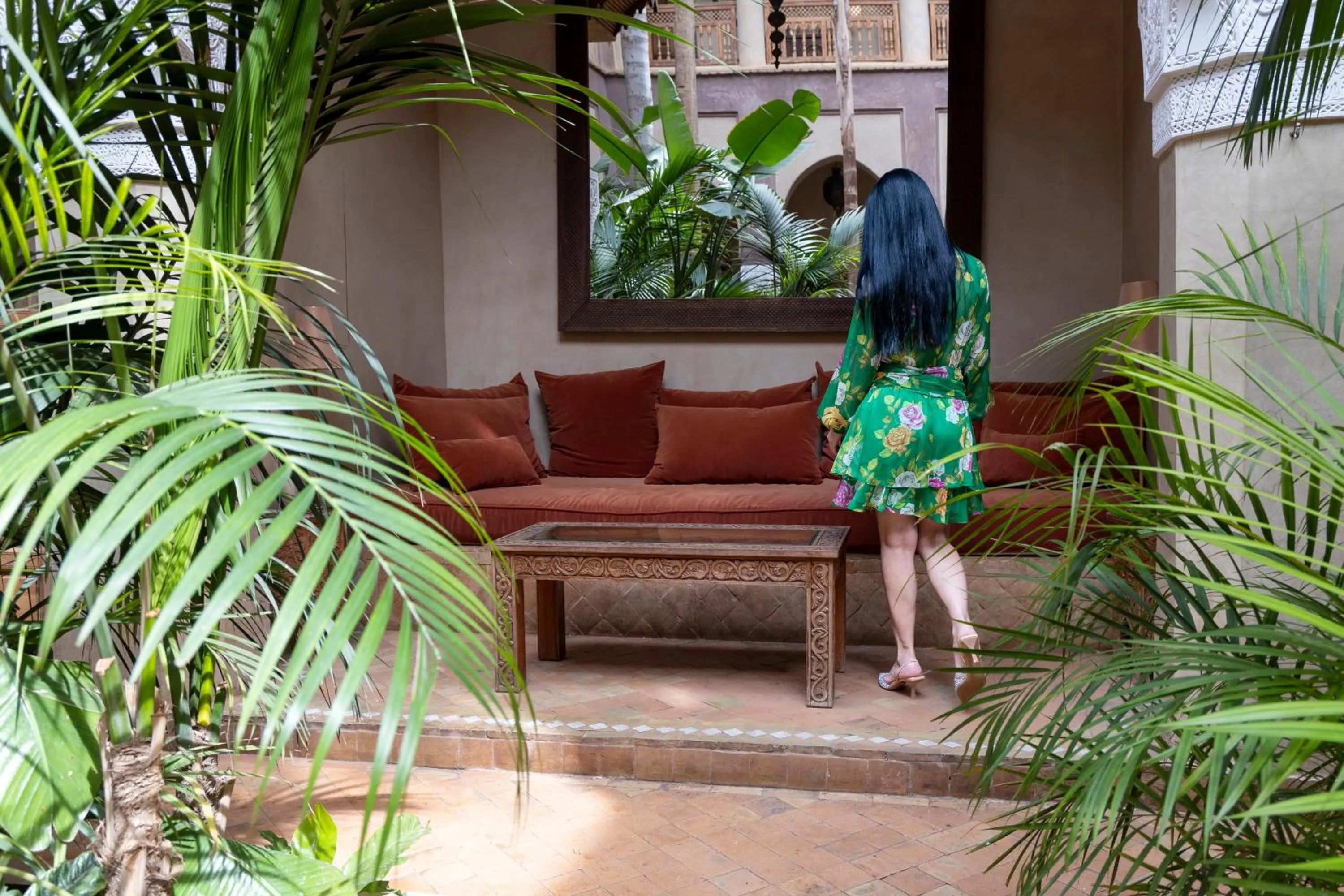 Patio in La Villa Nomade