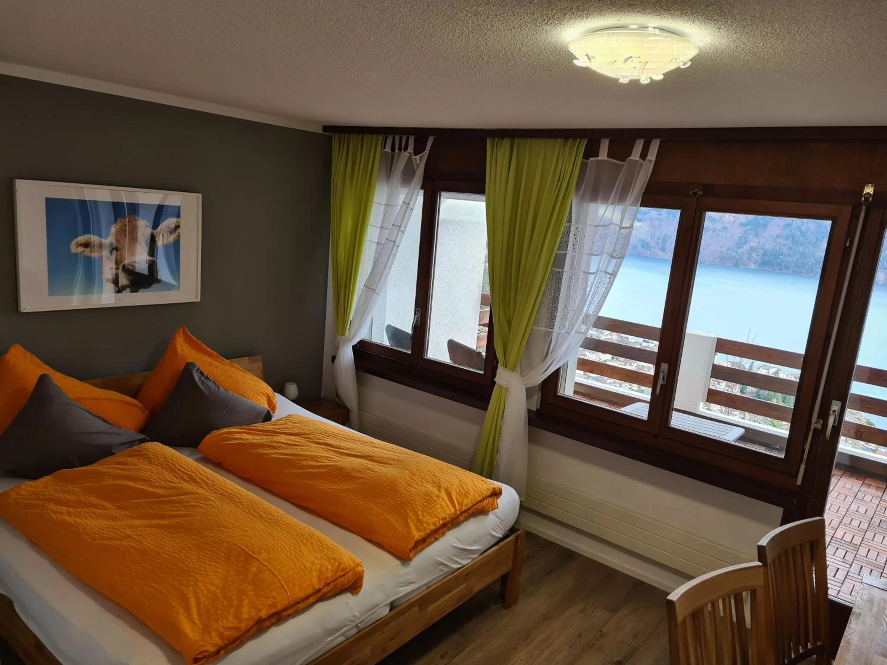 Photo of the whole room, Bed in Gasthaus Platten