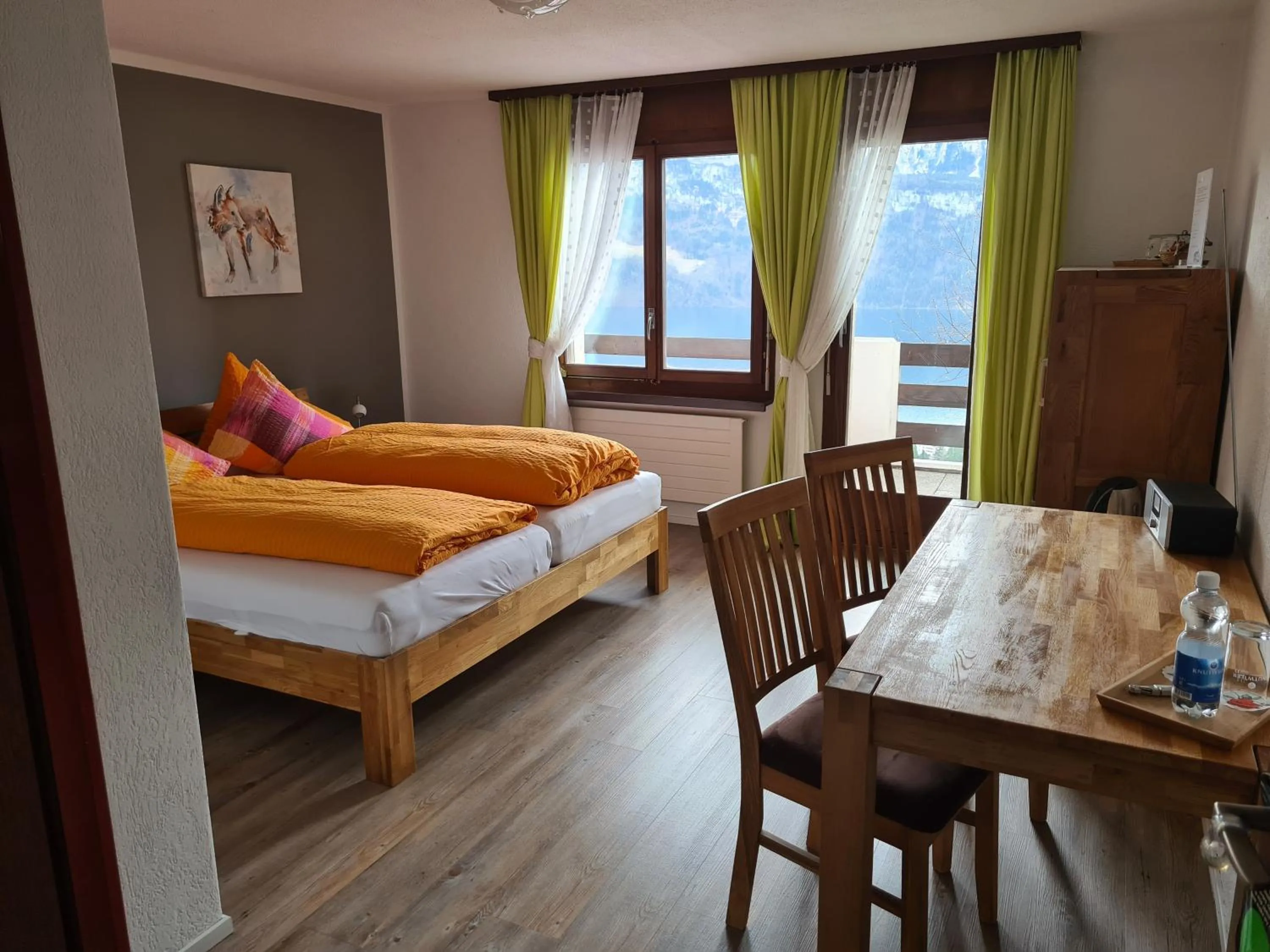 Photo of the whole room, Bed in Gasthaus Platten