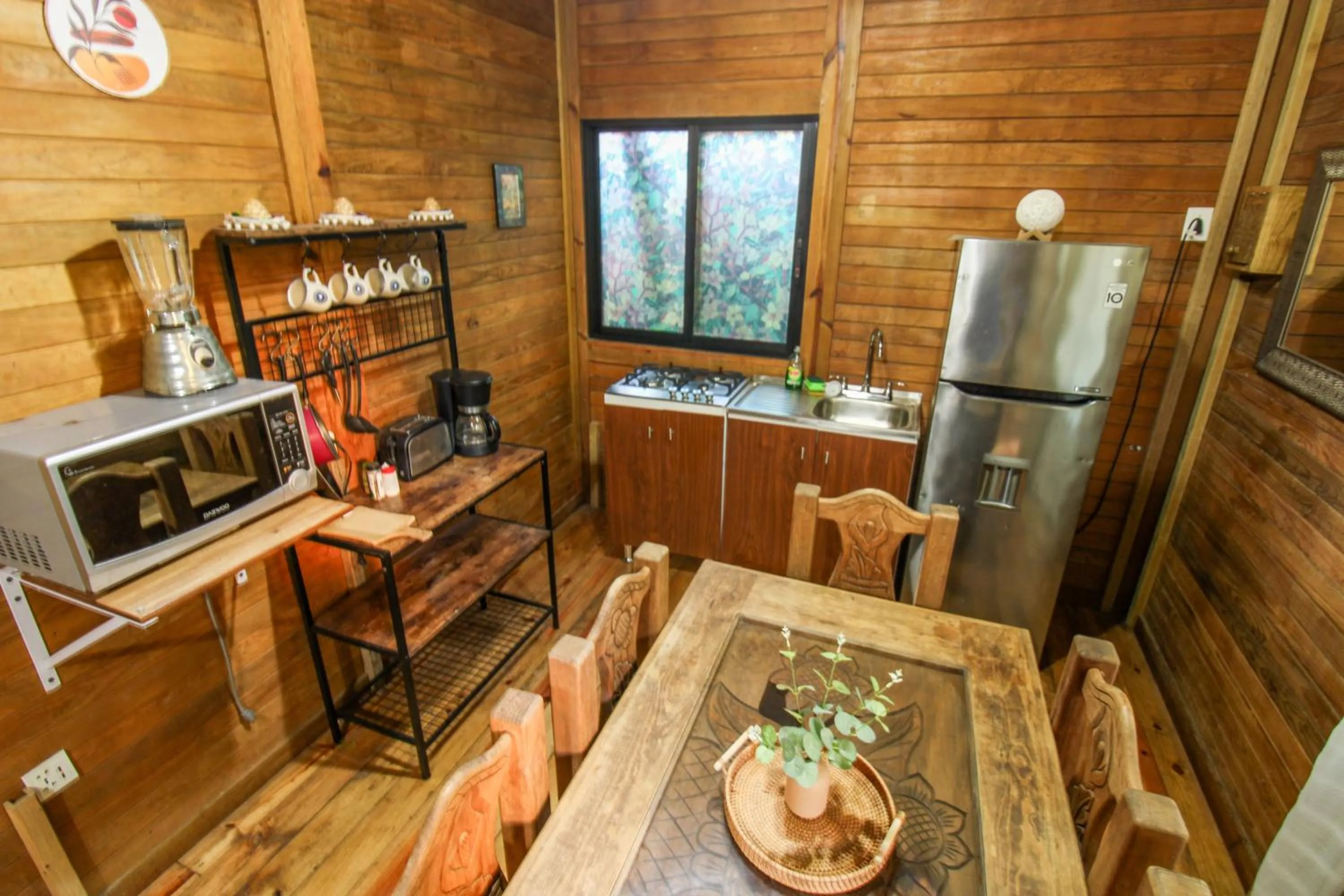 Dining area in Alicat Villas