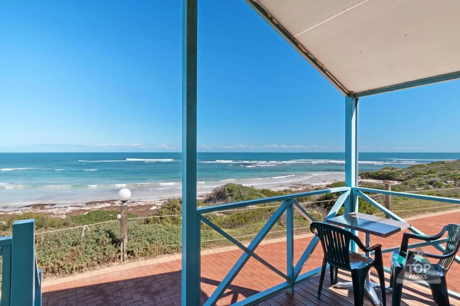 Balcony/Terrace in Dongara Tourist Park