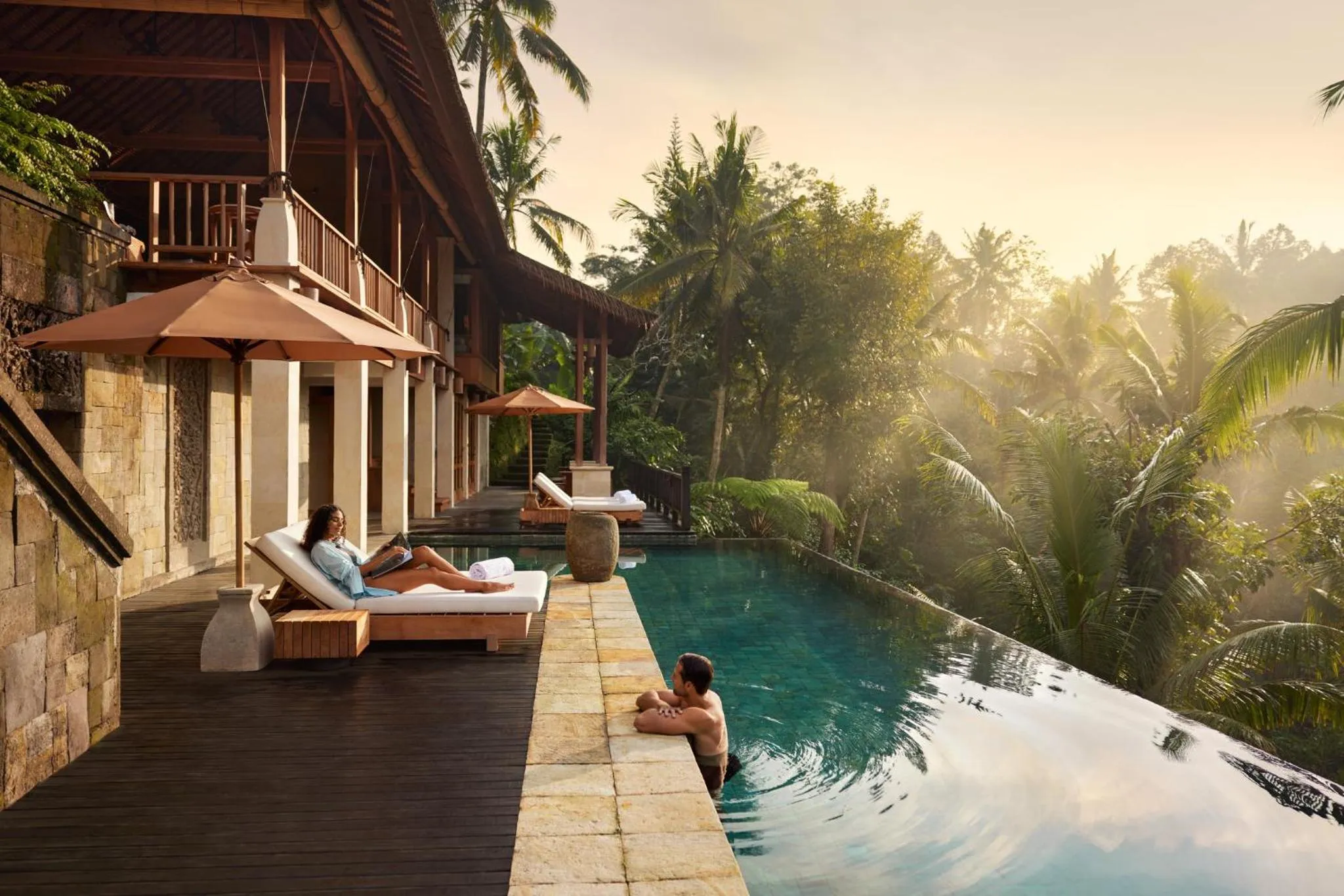 Photo of the whole room in COMO Shambhala Estate