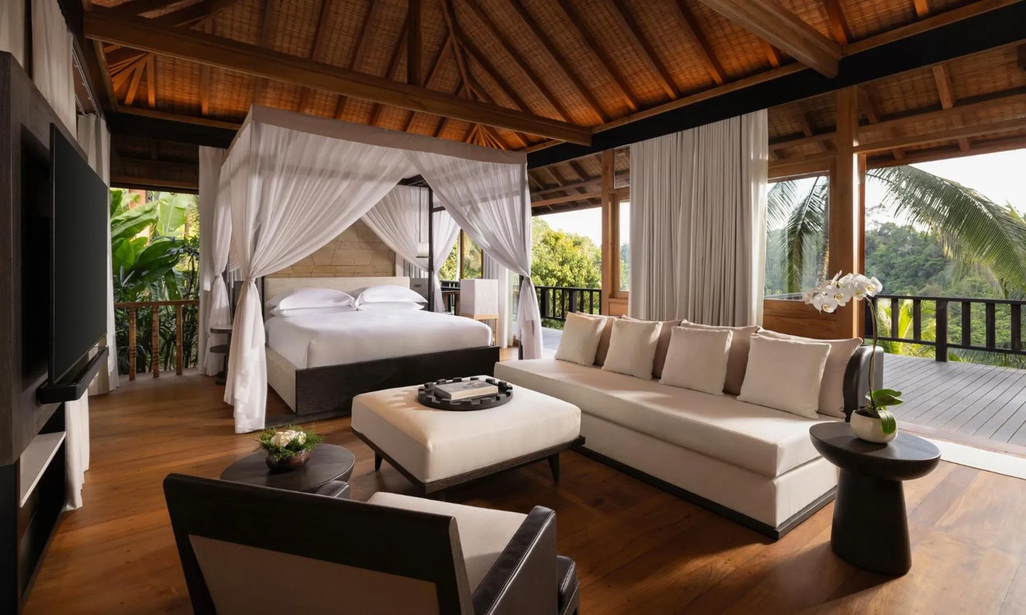 Bedroom, Bed in COMO Shambhala Estate