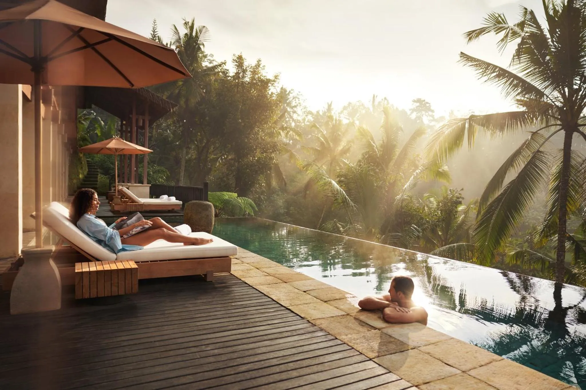 Photo of the whole room in COMO Shambhala Estate