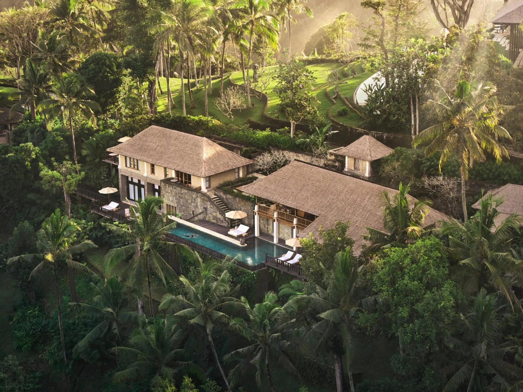 Photo of the whole room in COMO Shambhala Estate