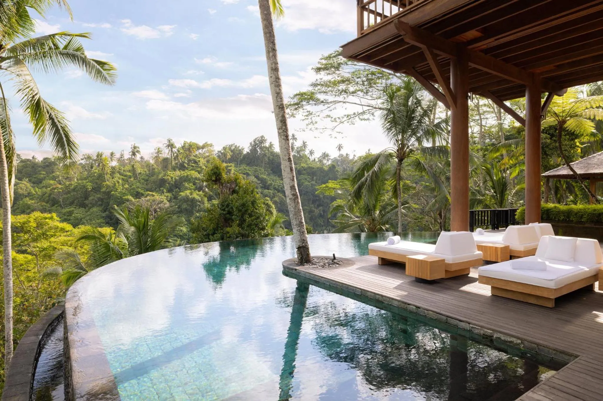 Swimming pool in COMO Shambhala Estate