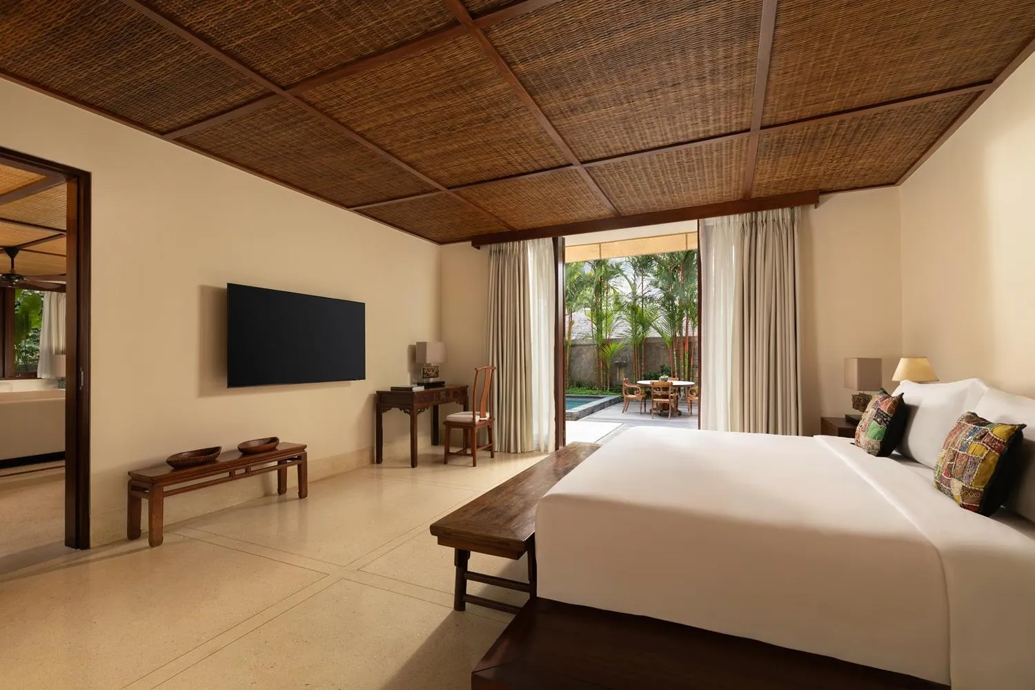 Bedroom, Bed in COMO Shambhala Estate