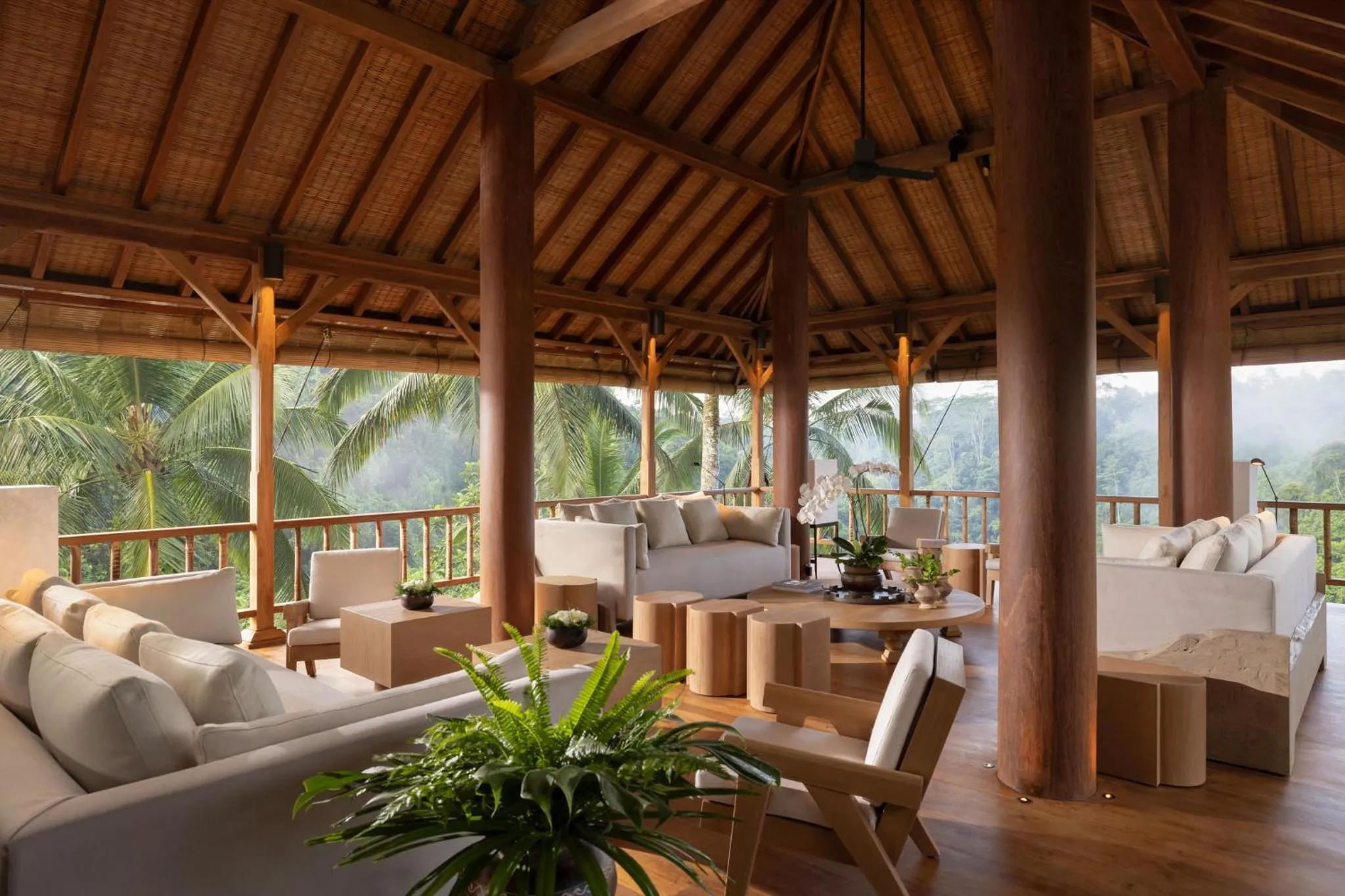 Living room in COMO Shambhala Estate