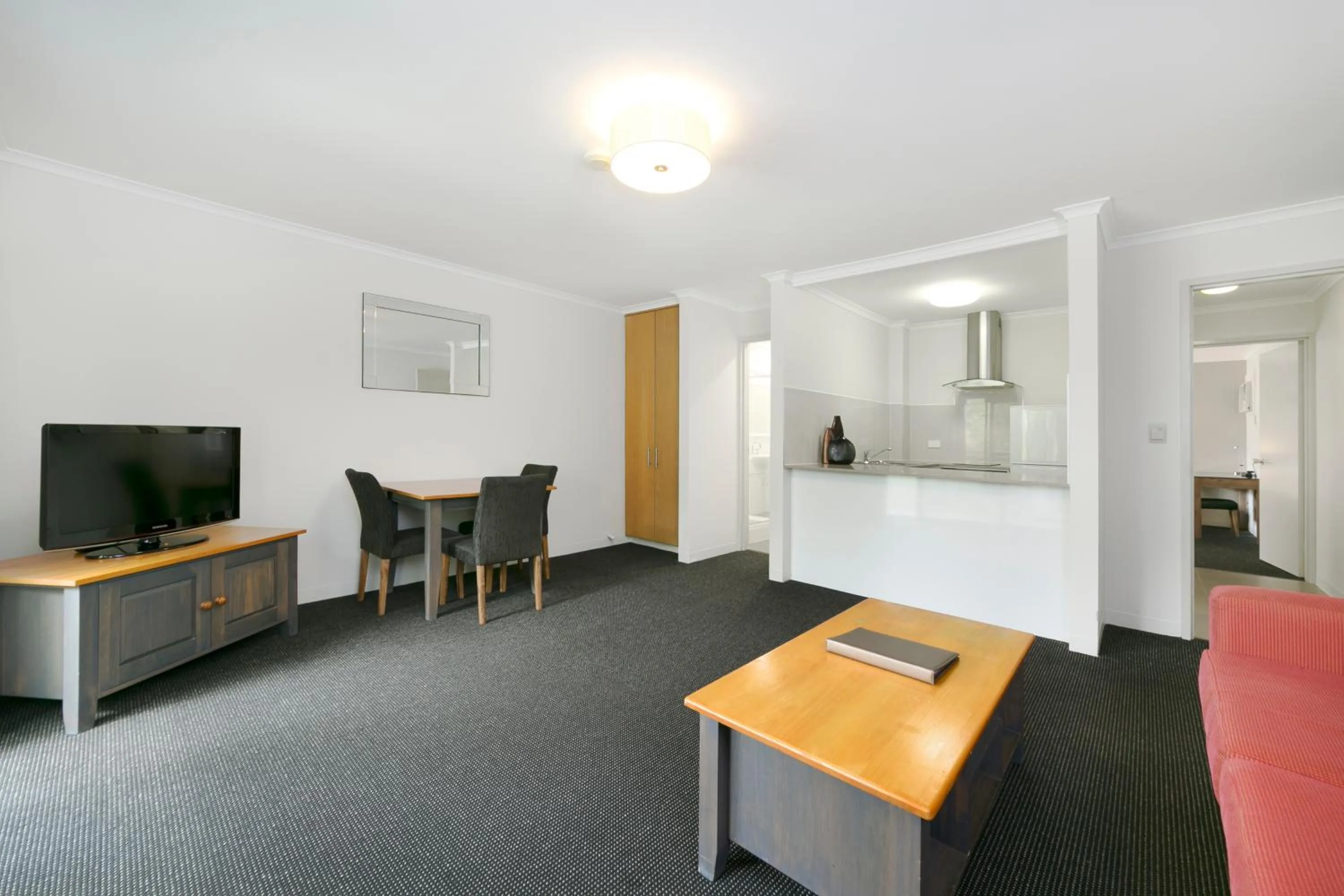 Living room in Mt Ommaney Hotel Apartments