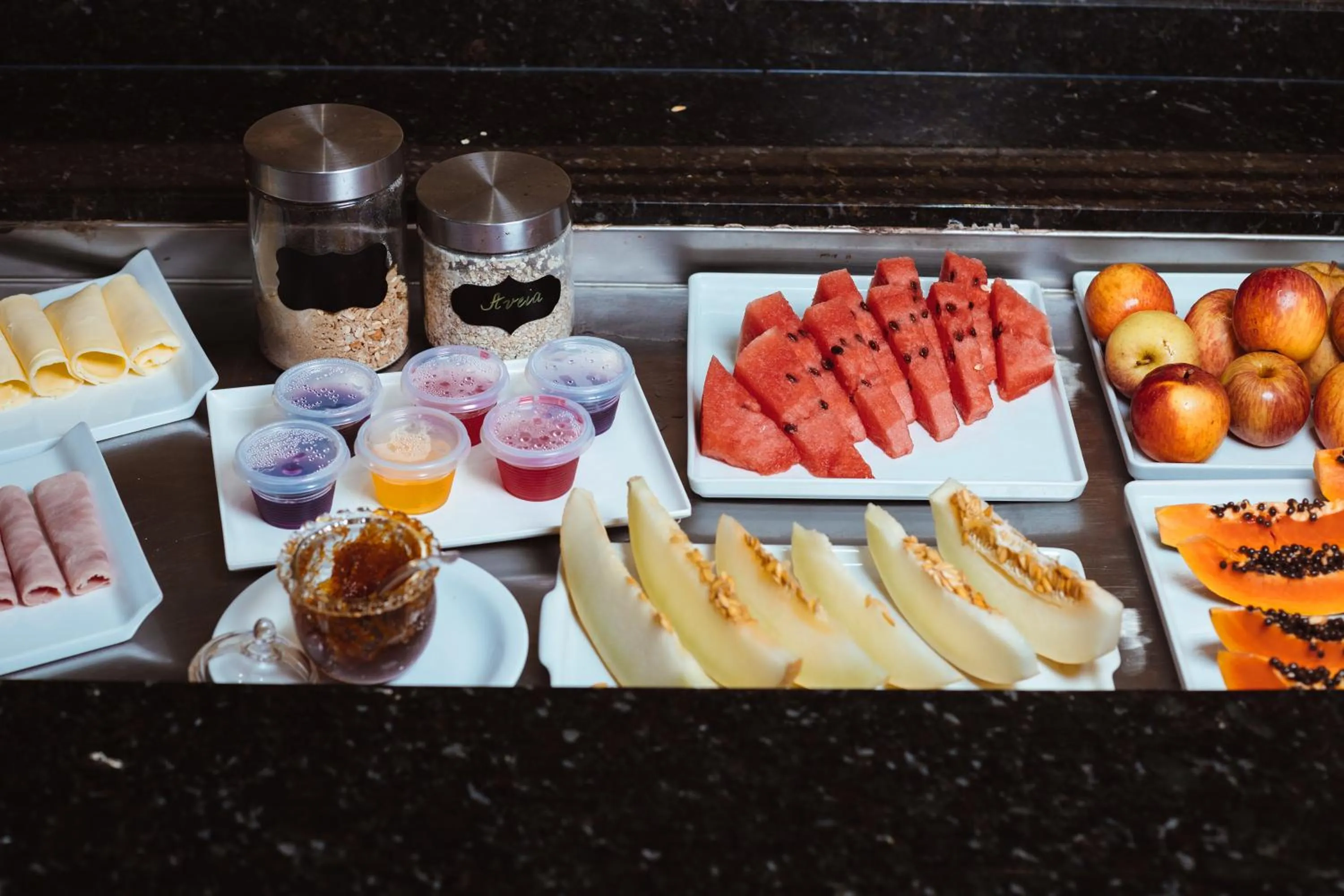 Continental breakfast in Hotel Kanaan