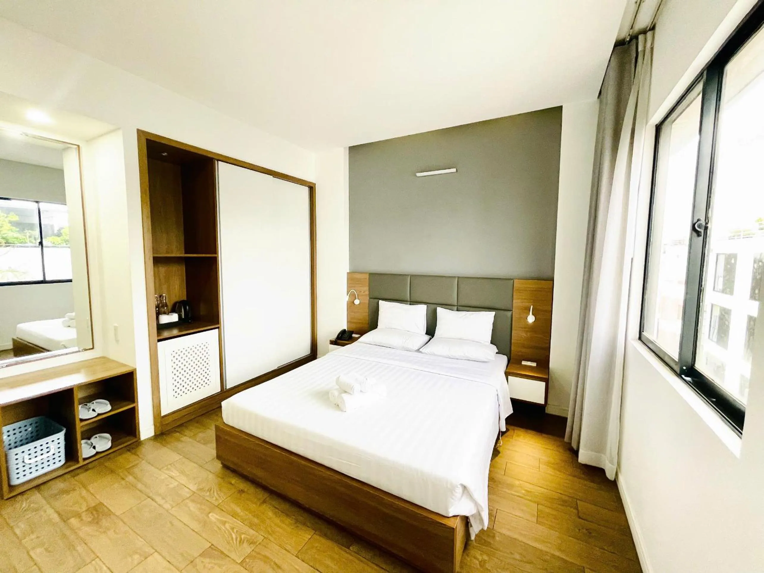 Bed in Royal Dragon Boutique Hotel