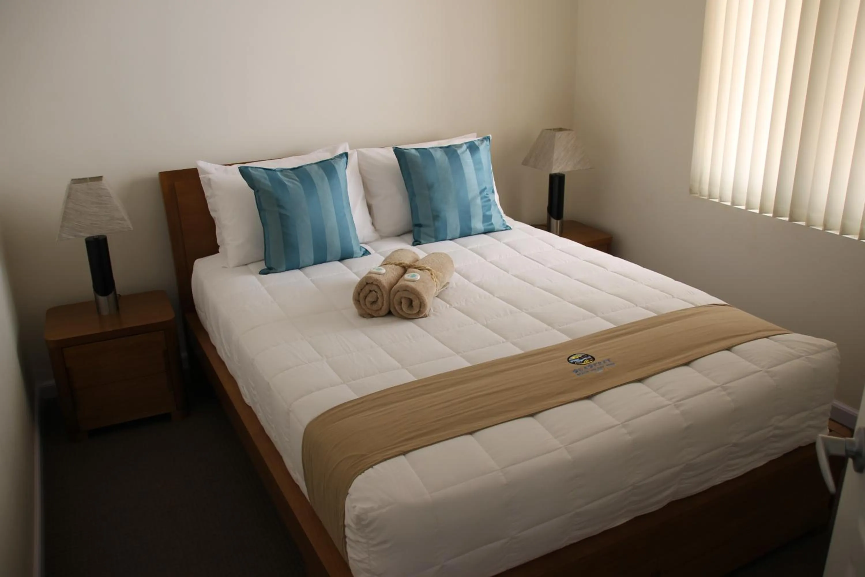 Bed in Seaspray Beach Holiday Park