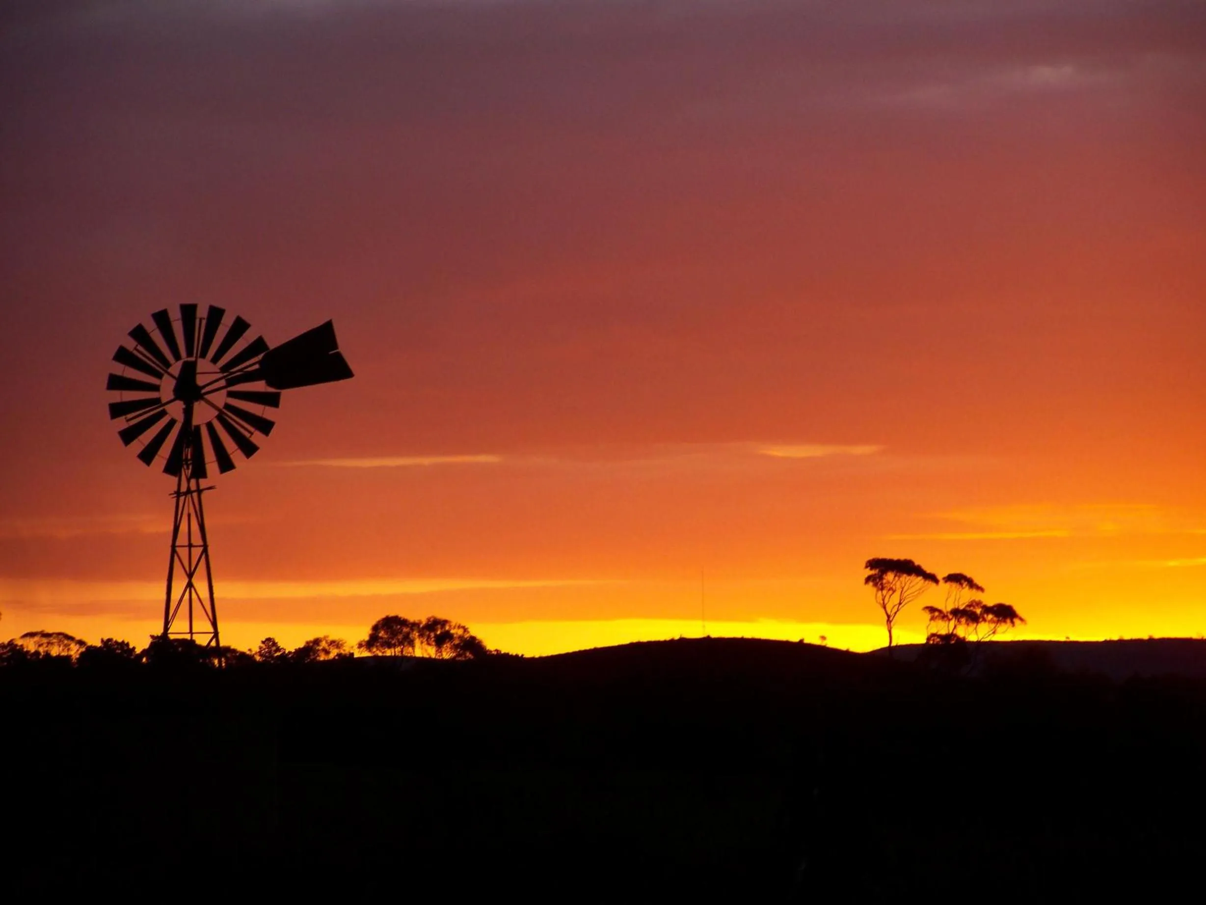 Natural landscape in Burra Motor Inn