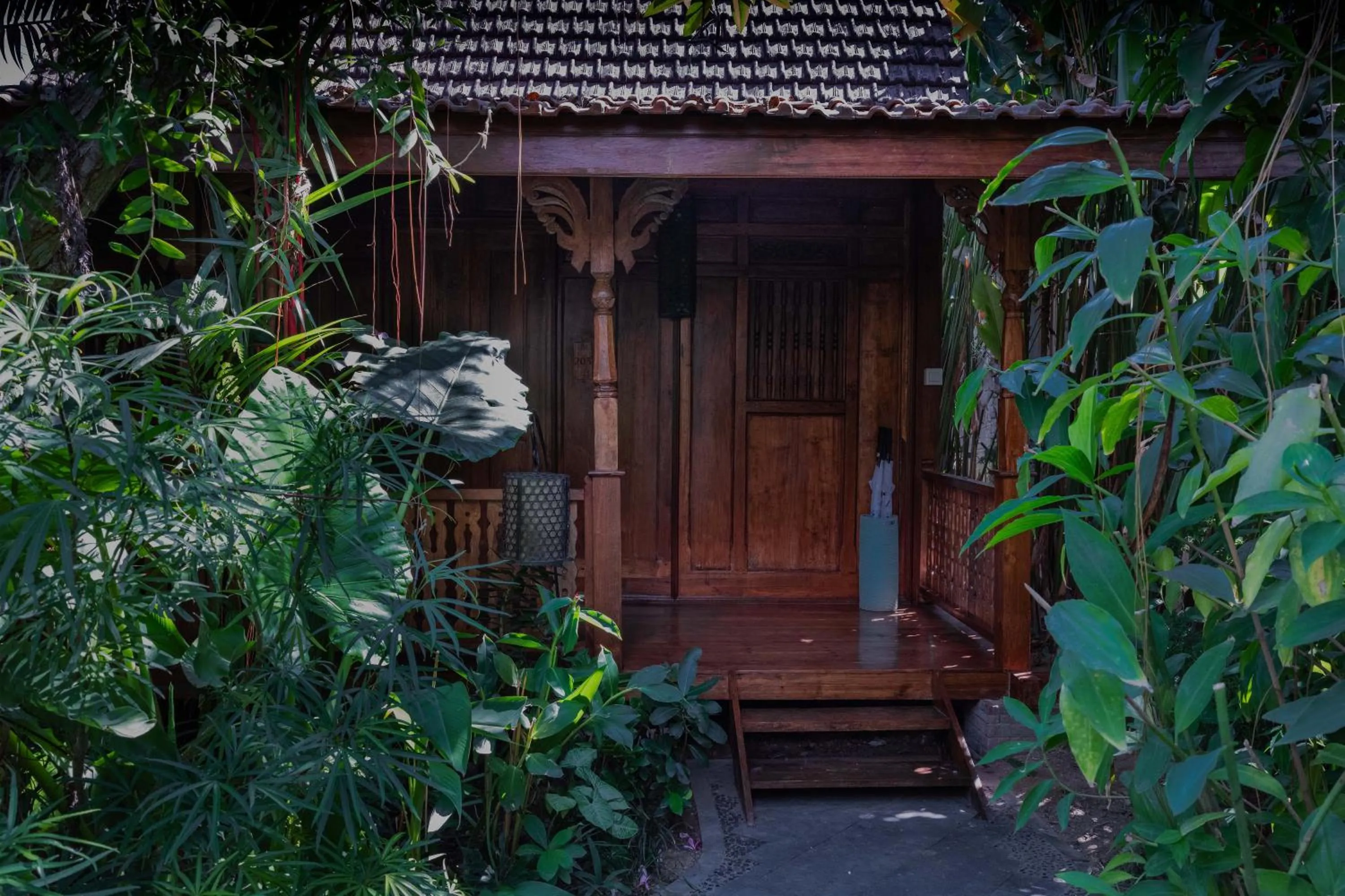 Street view in Natya Hotel Tanah Lot