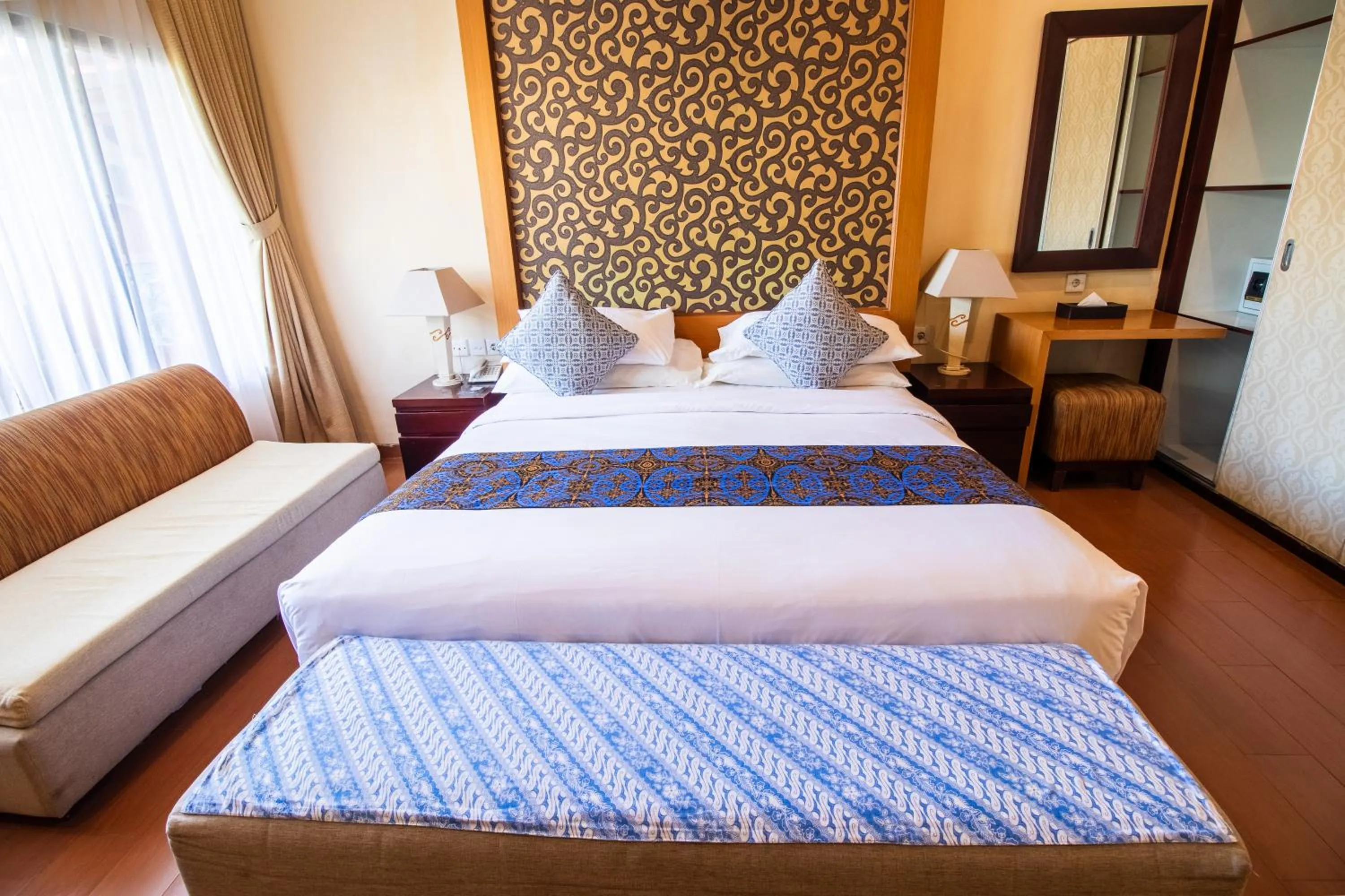 Bedroom, Bed in Natya Hotel Tanah Lot