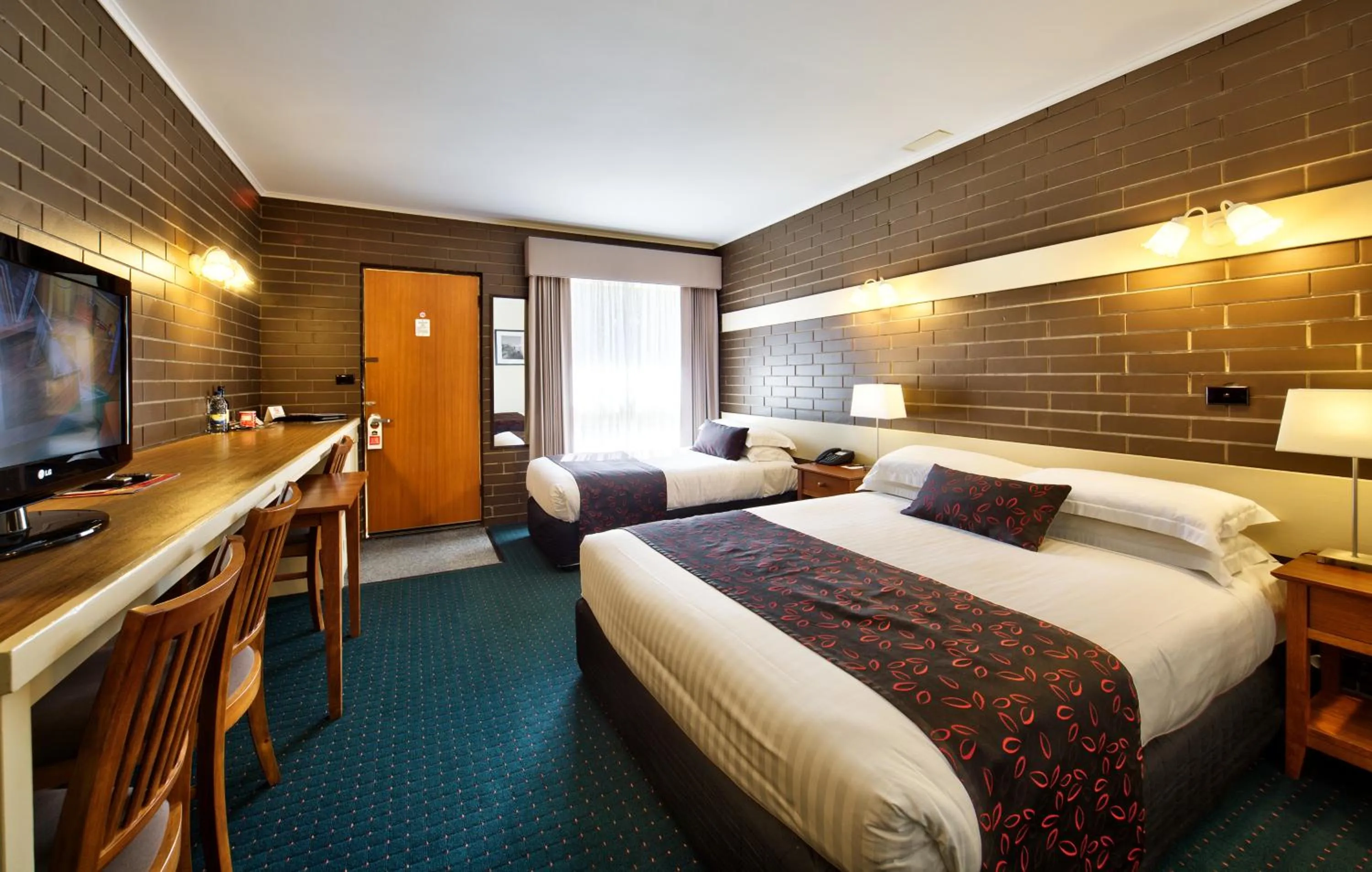 Bedroom, Bed in Stagecoach Motel Wodonga