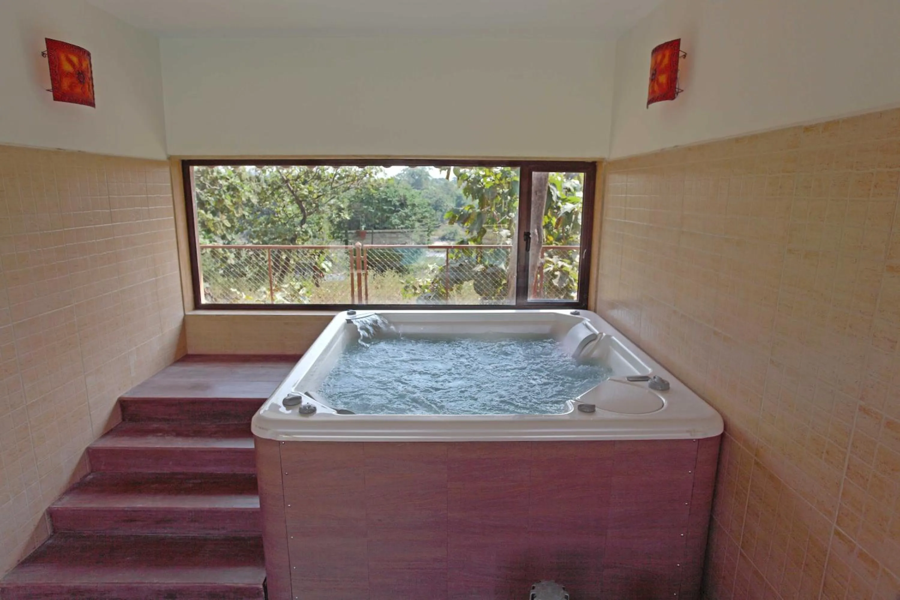 Hot Tub in The Fern Gir Forest Resort, Sasan Gir - A Fern Crown Collection Resort