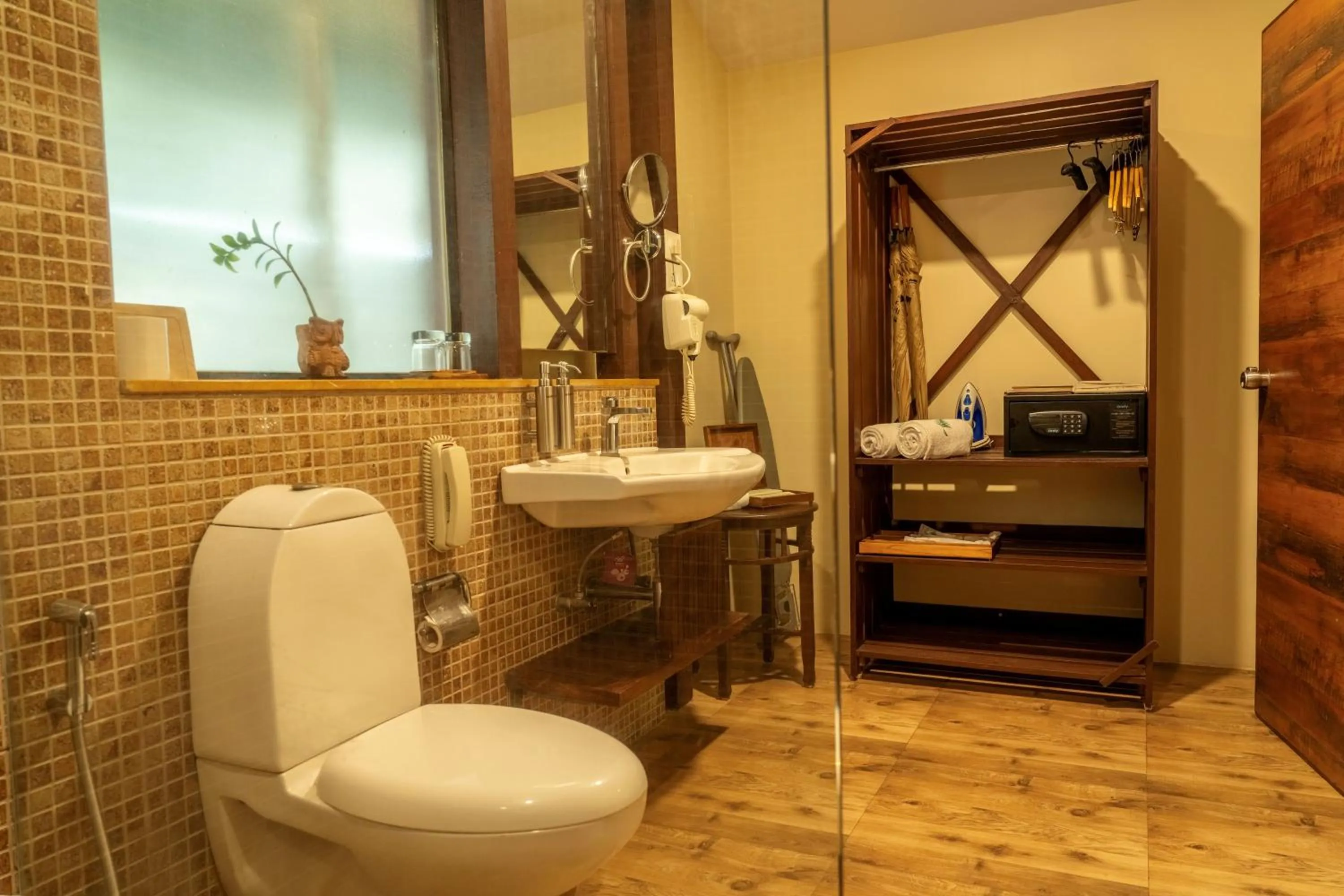 Bathroom in The Fern Gir Forest Resort, Sasan Gir - A Fern Crown Collection Resort