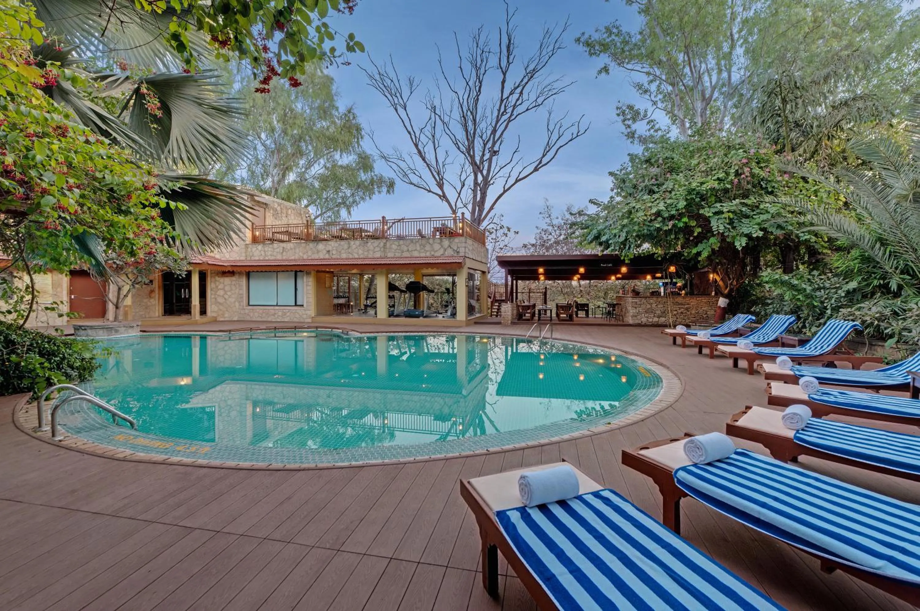 Swimming pool in The Fern Gir Forest Resort, Sasan Gir - A Fern Crown Collection Resort