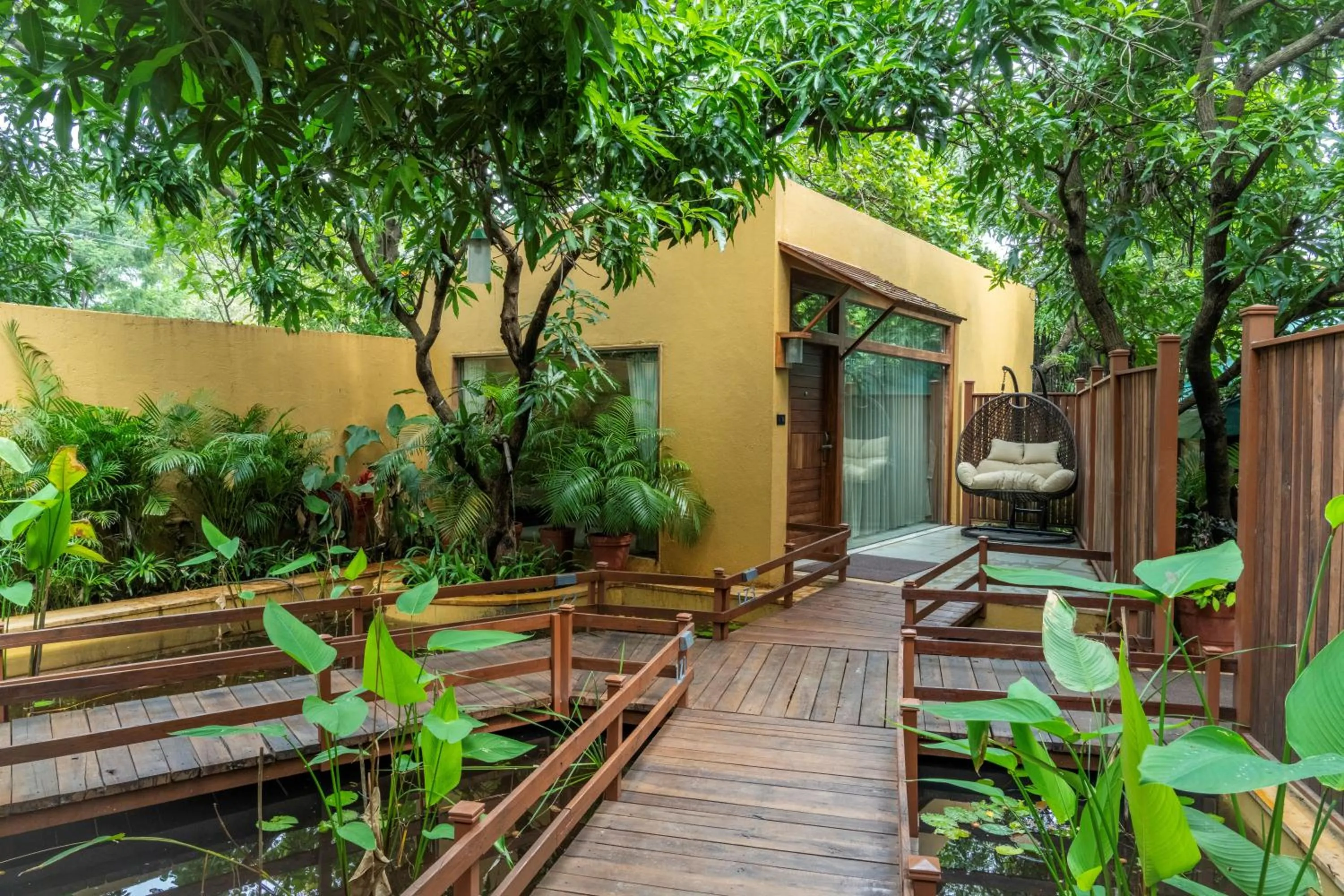 Facade/entrance in The Fern Gir Forest Resort, Sasan Gir - A Fern Crown Collection Resort