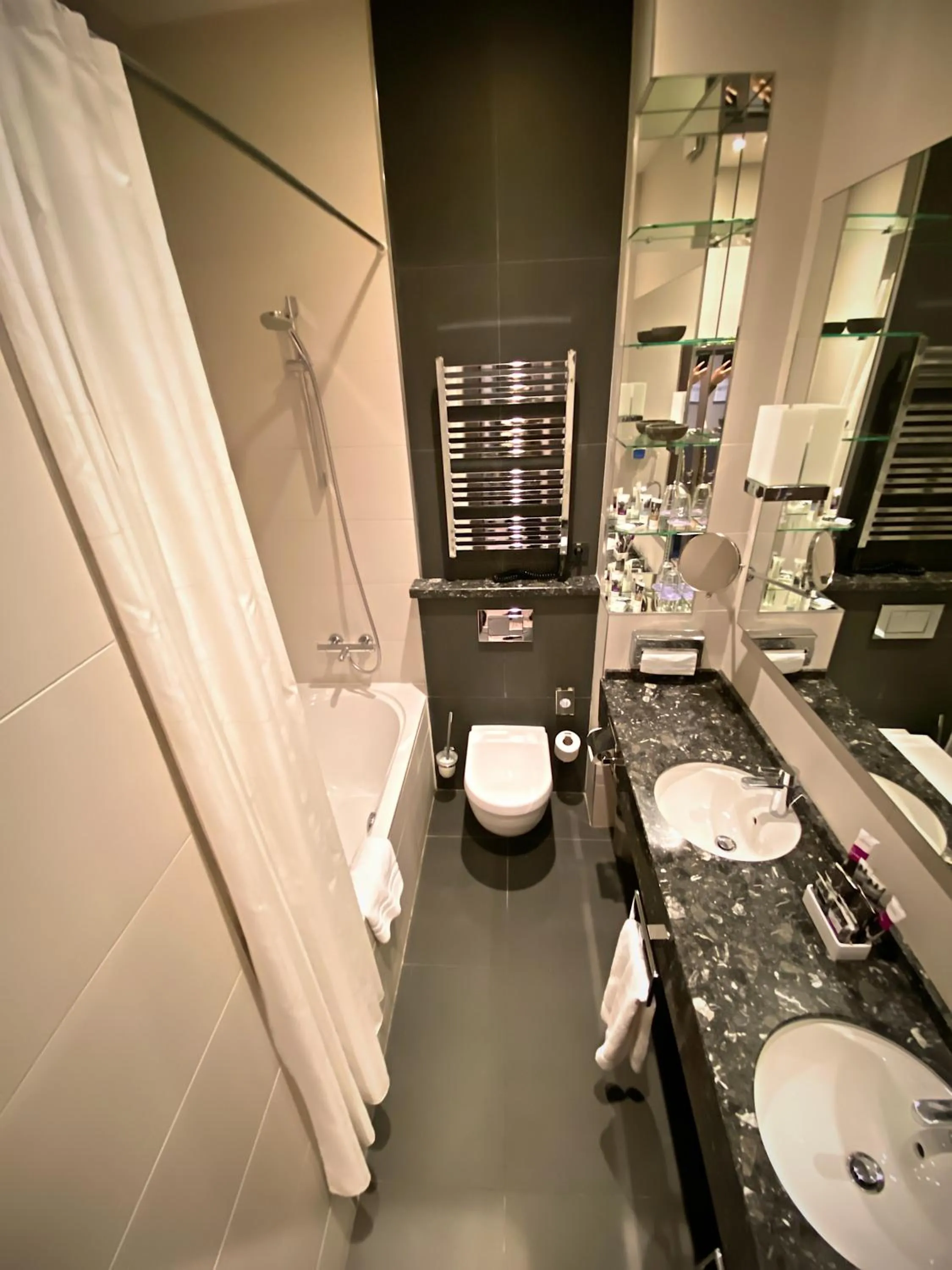 Bathroom in Mercure Kyiv Congress