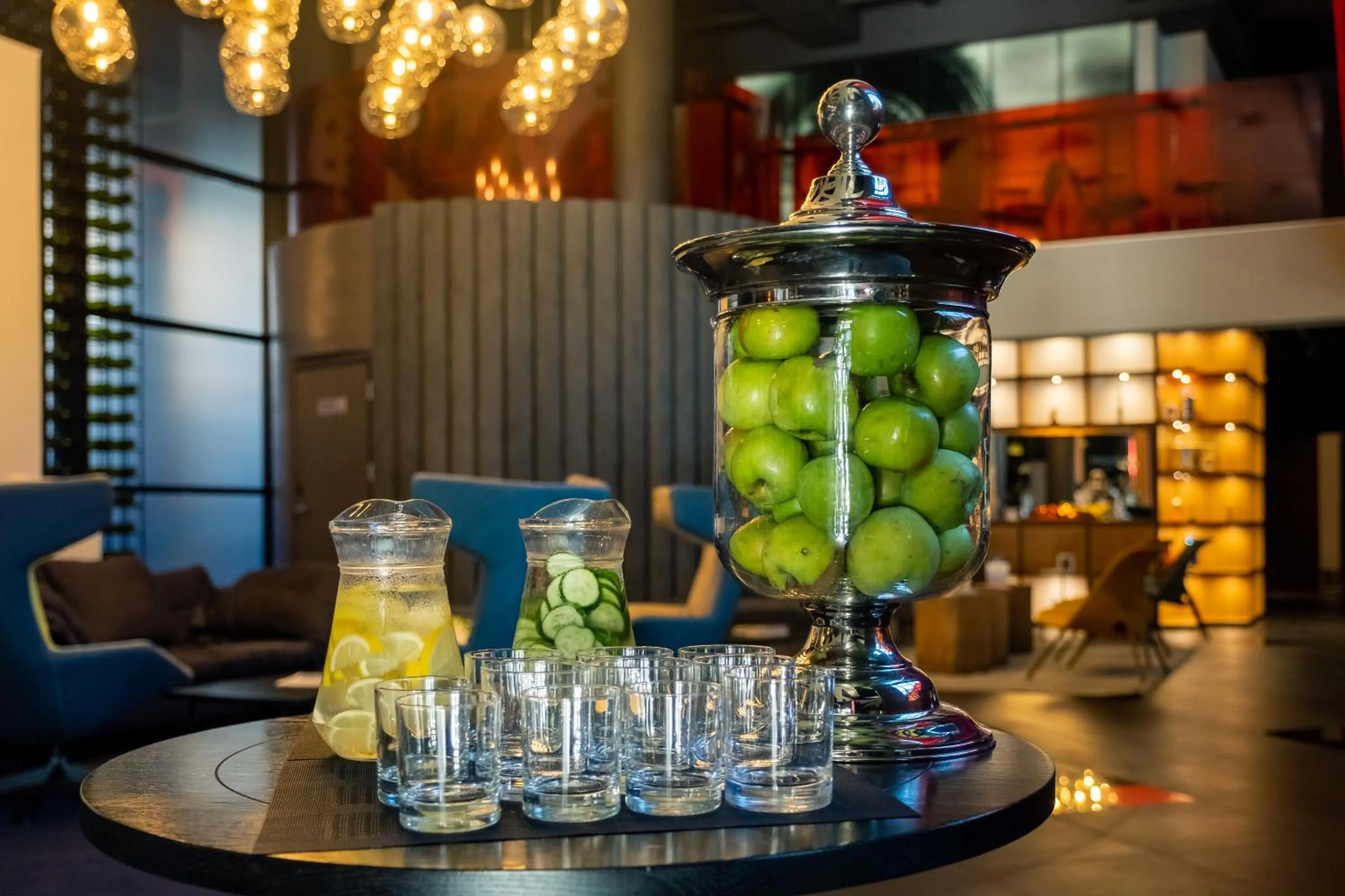 Lobby or reception in Mercure Kyiv Congress