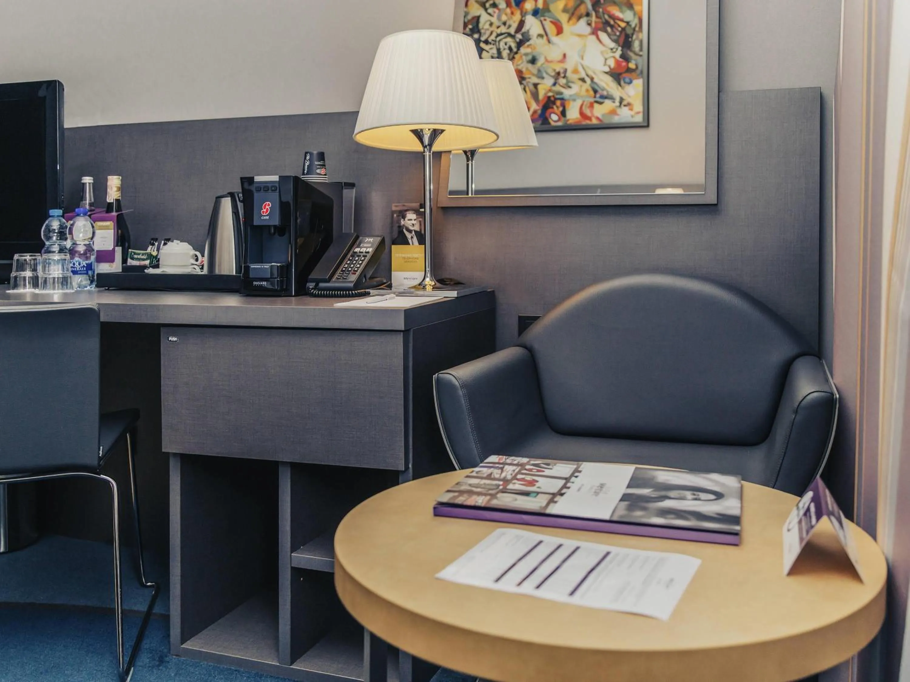 Bedroom in Mercure Kyiv Congress