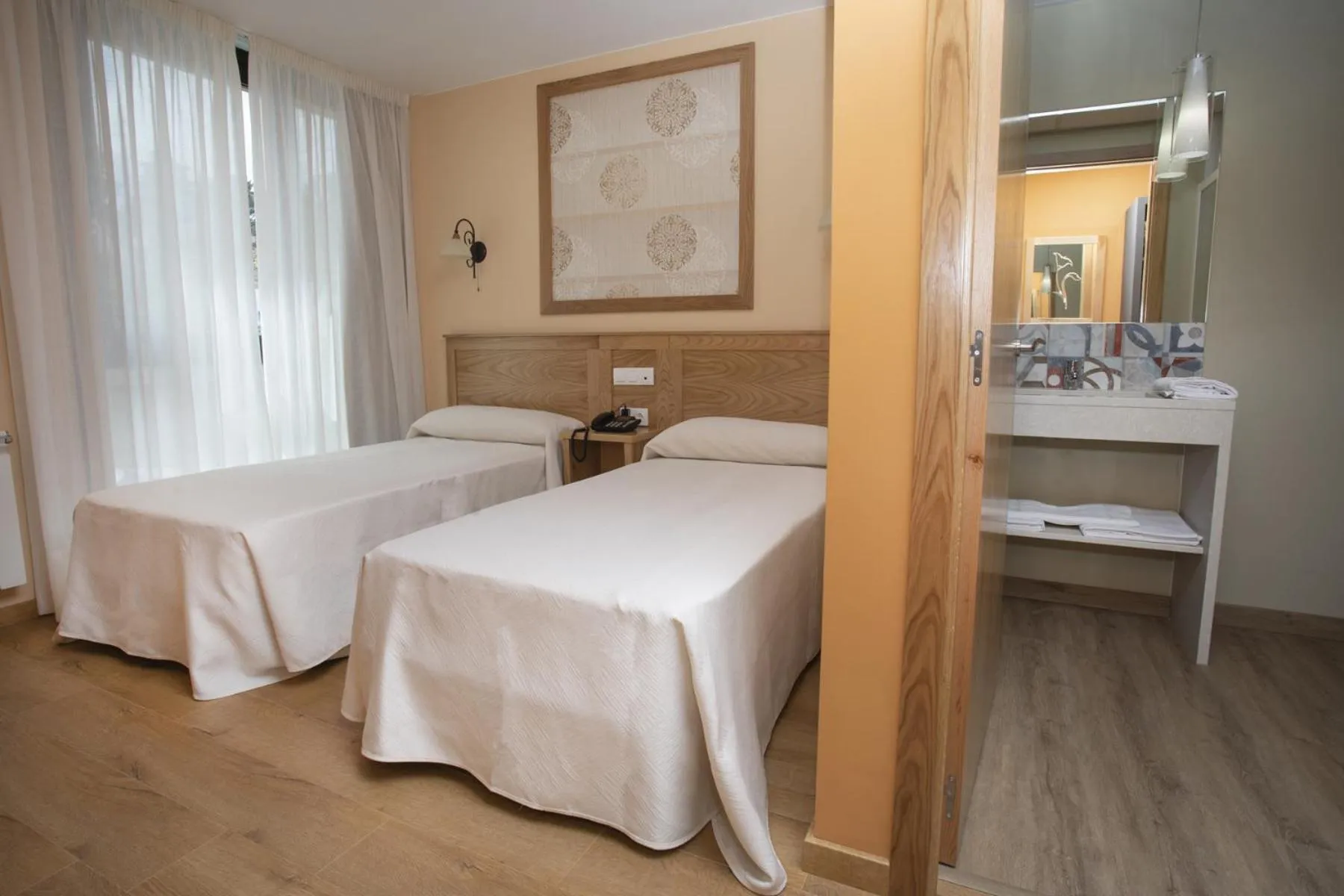 Bed in Hotel Novoa