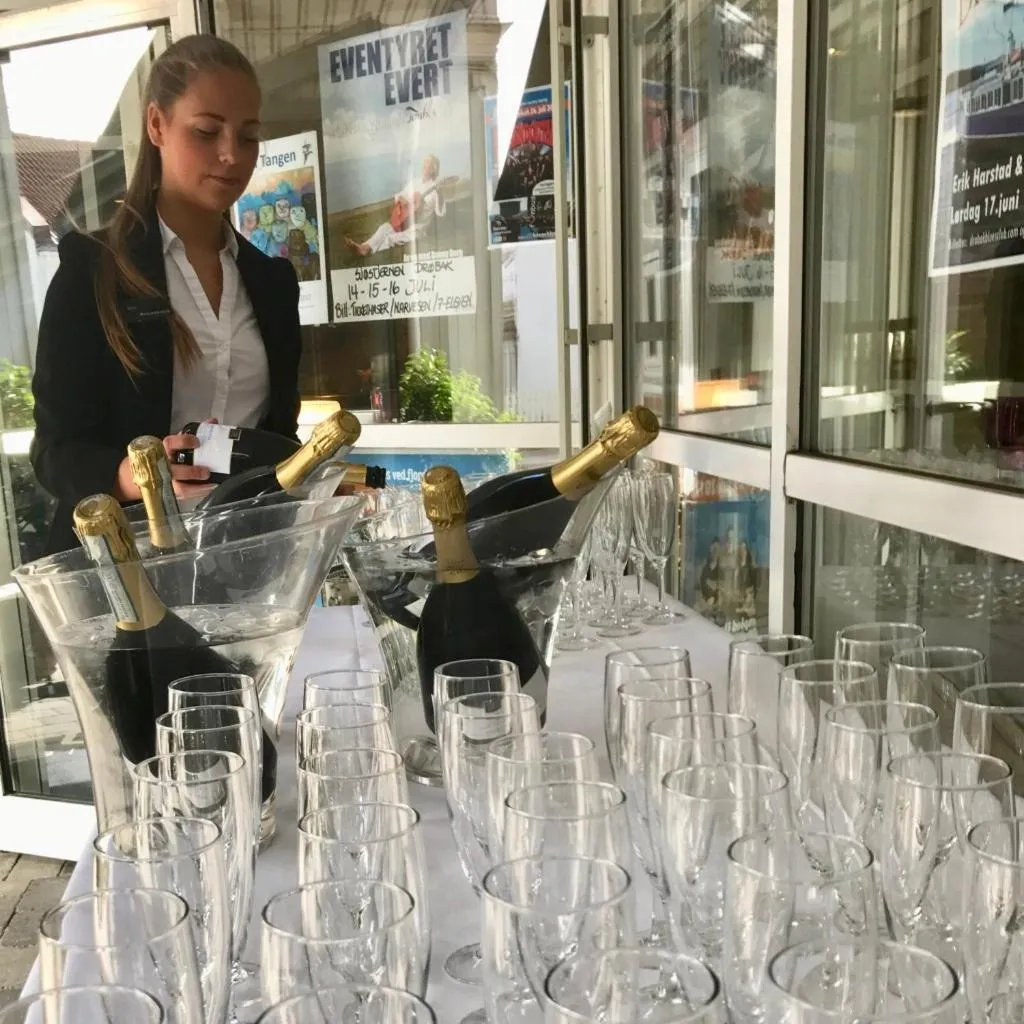 Garden in Reenskaug Hotel