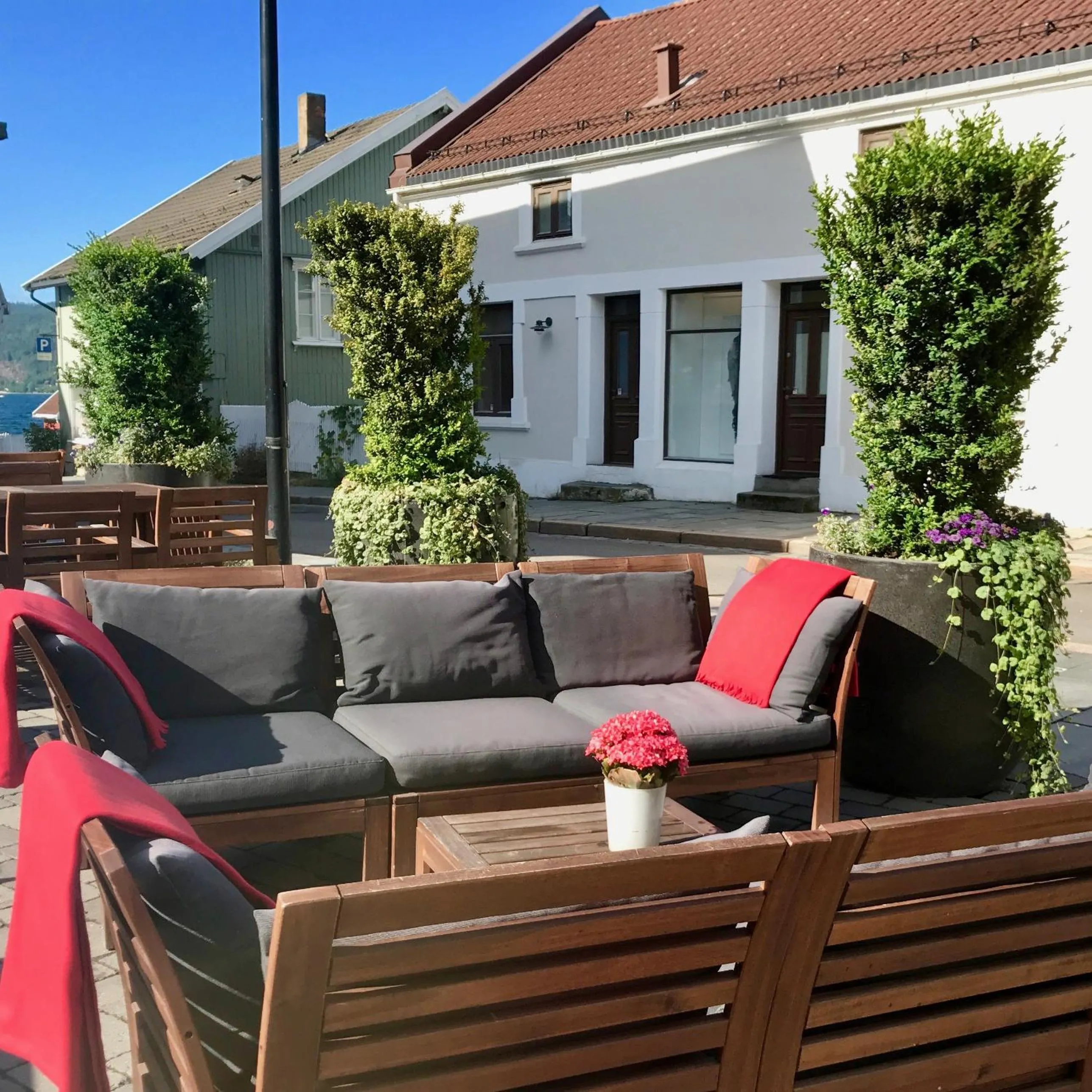 Garden in Reenskaug Hotel