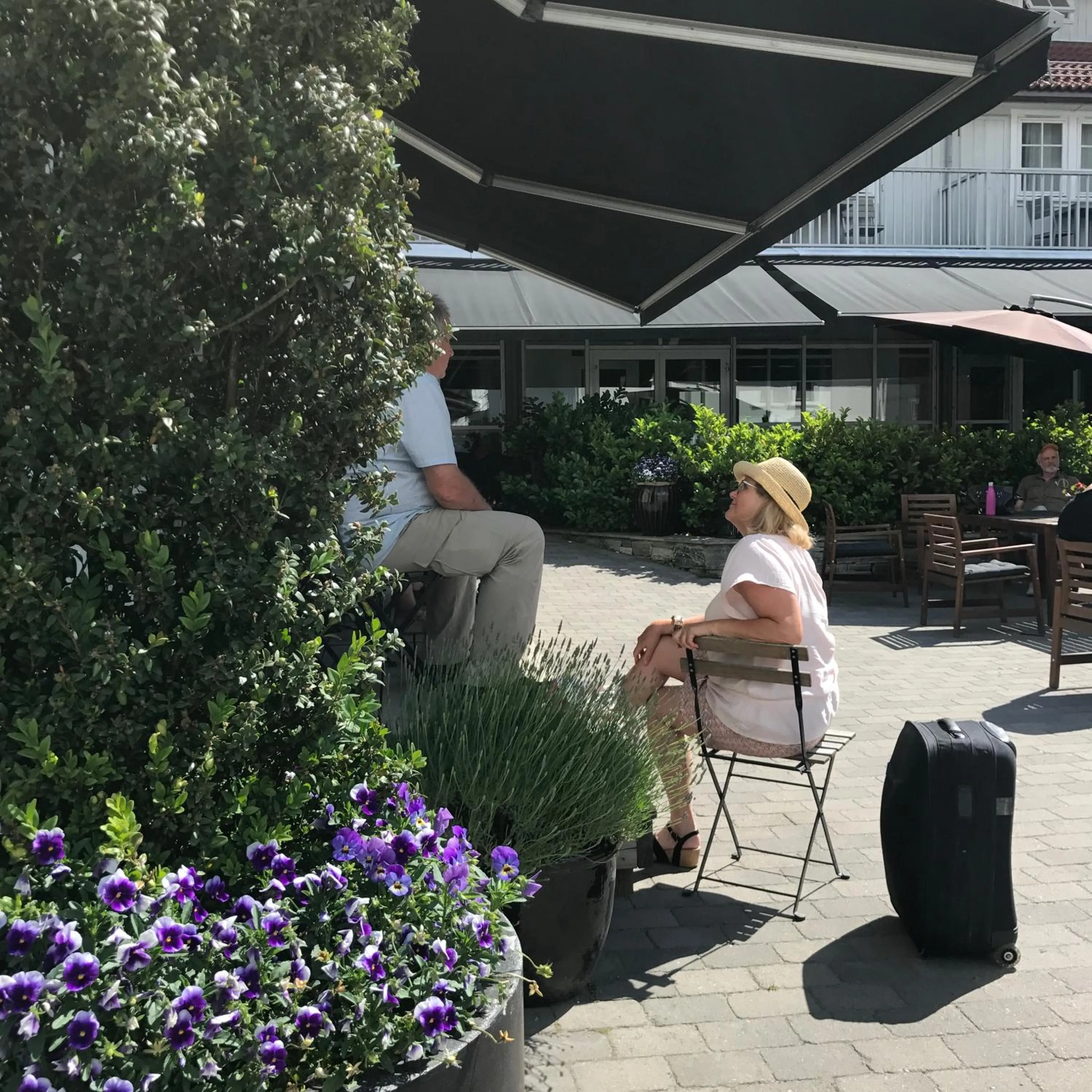 Garden in Reenskaug Hotel