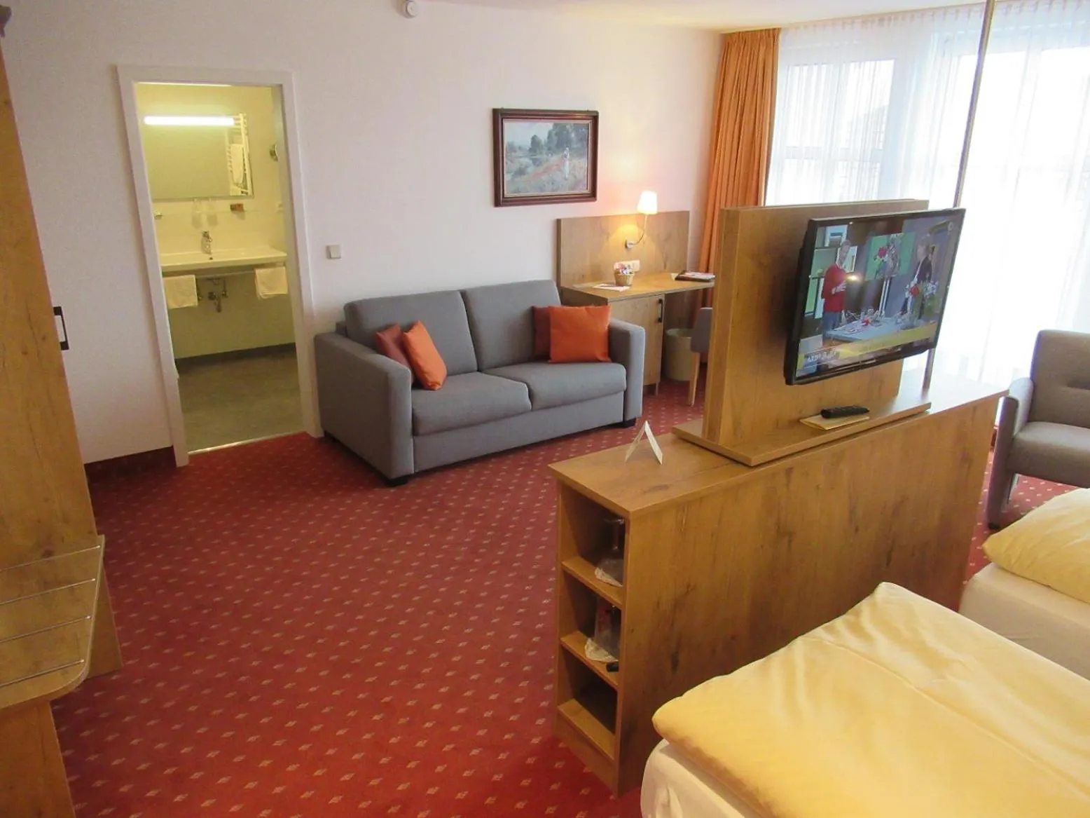 Photo of the whole room, Bed in Hotel Markgraf