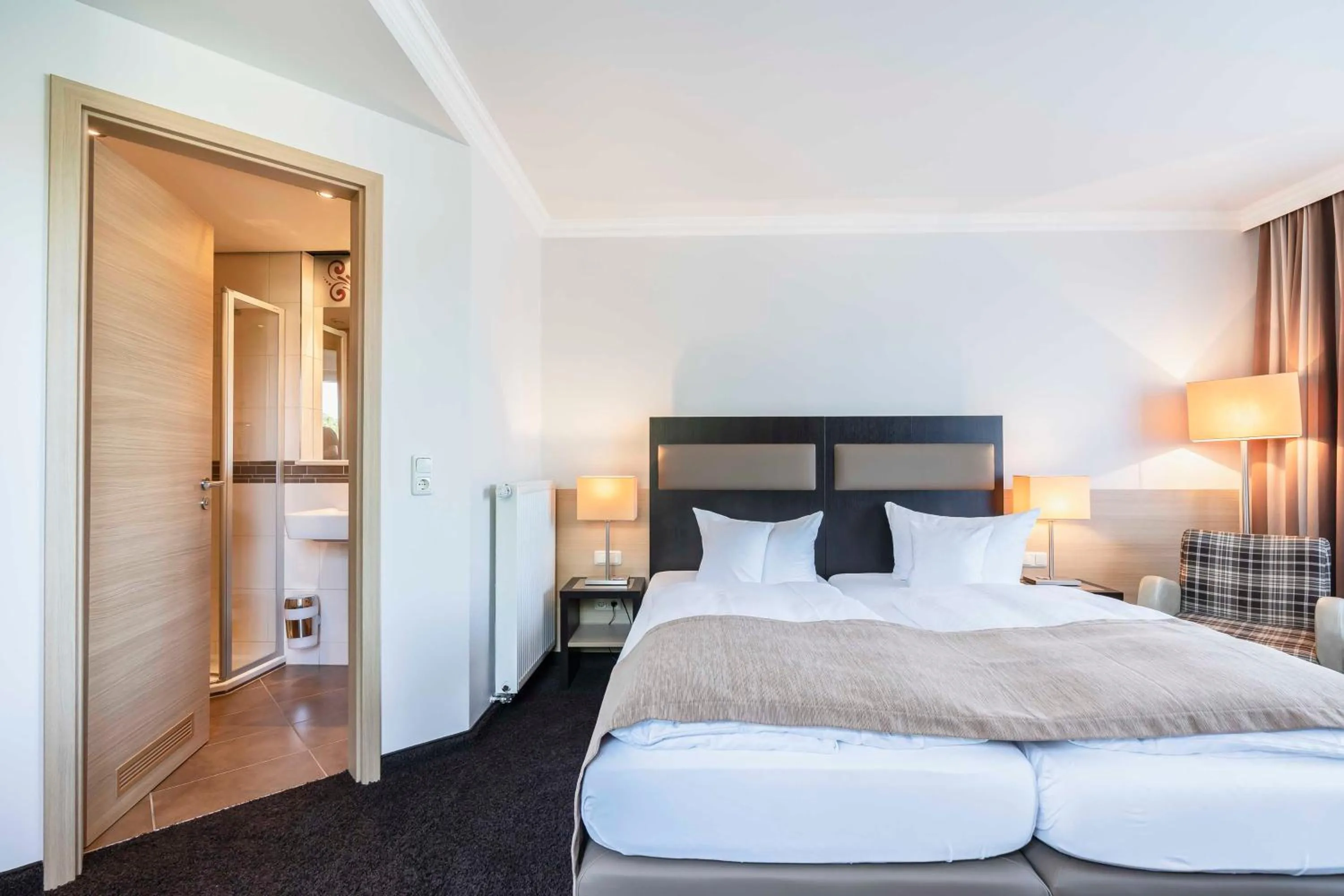 Photo of the whole room, Bed in Hotel Markgraf