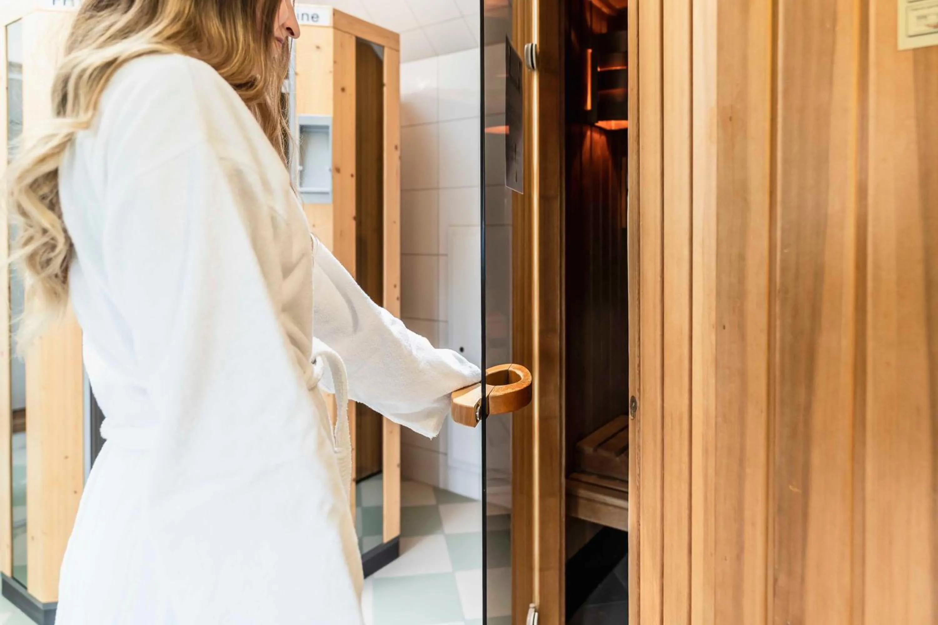 Sauna in Hotel Markgraf